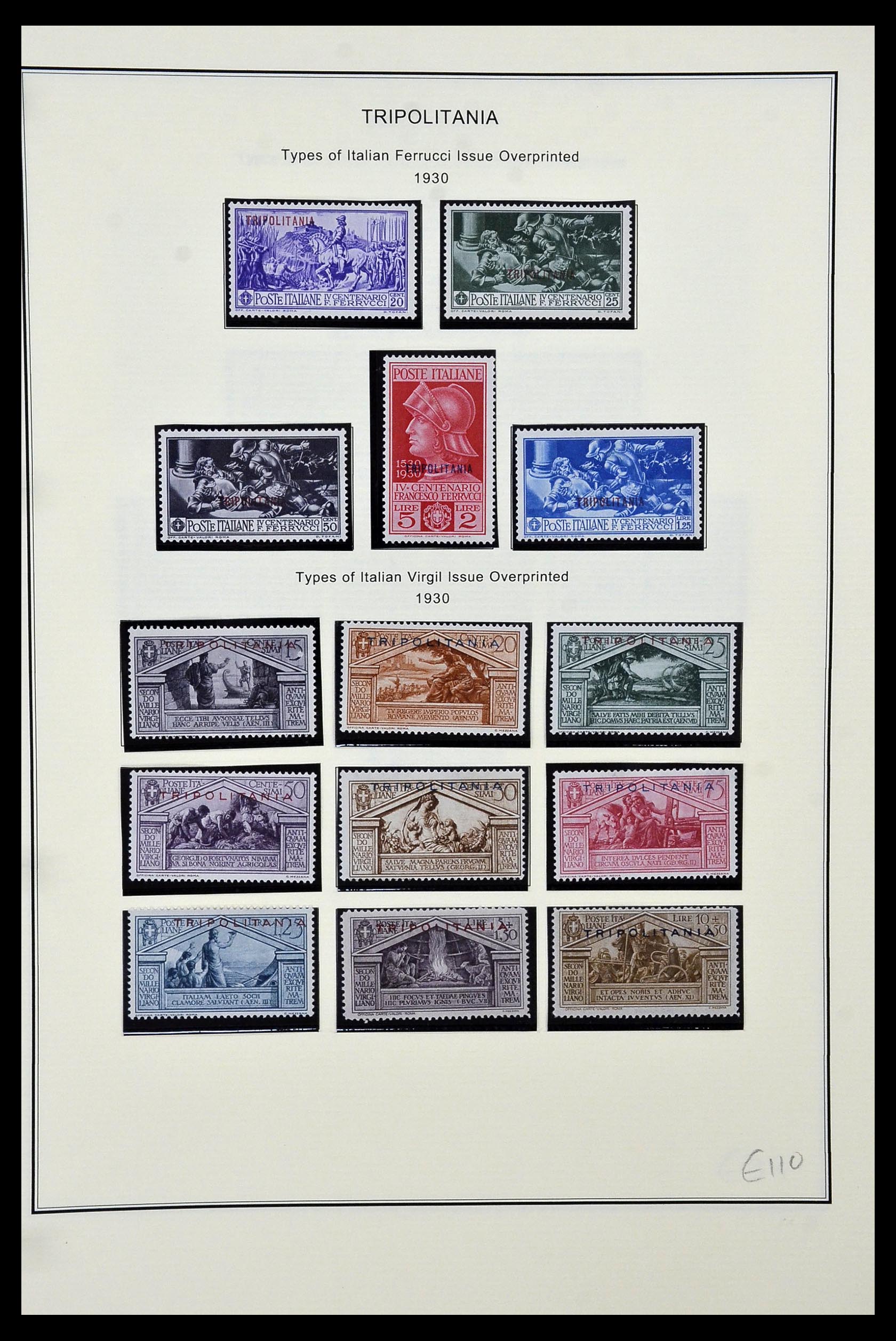 34320 130 - Postzegelverzameling 34320 Italiaanse gebieden en koloniën 1874-1941.