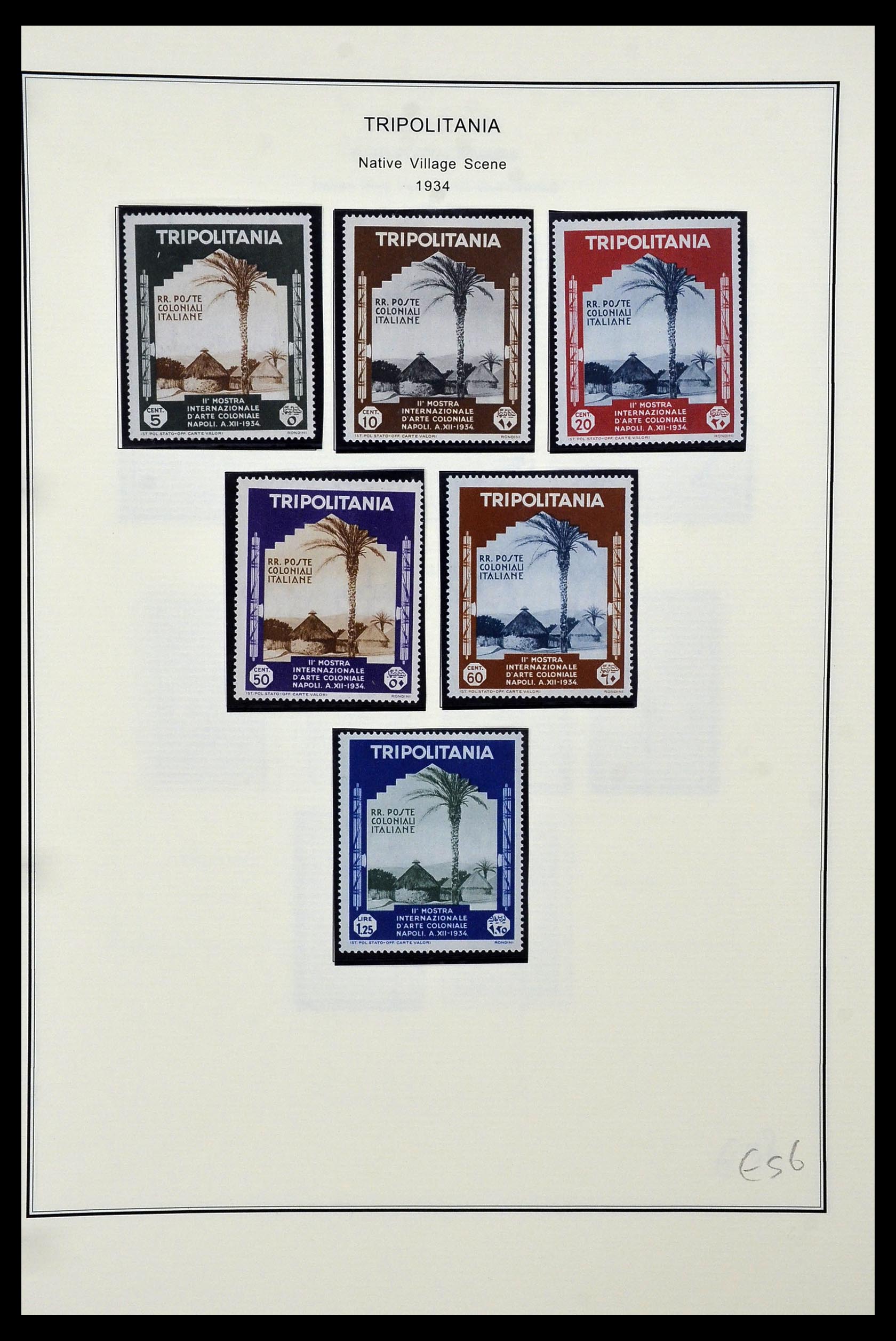 34320 132 - Postzegelverzameling 34320 Italiaanse gebieden en koloniën 1874-1941.