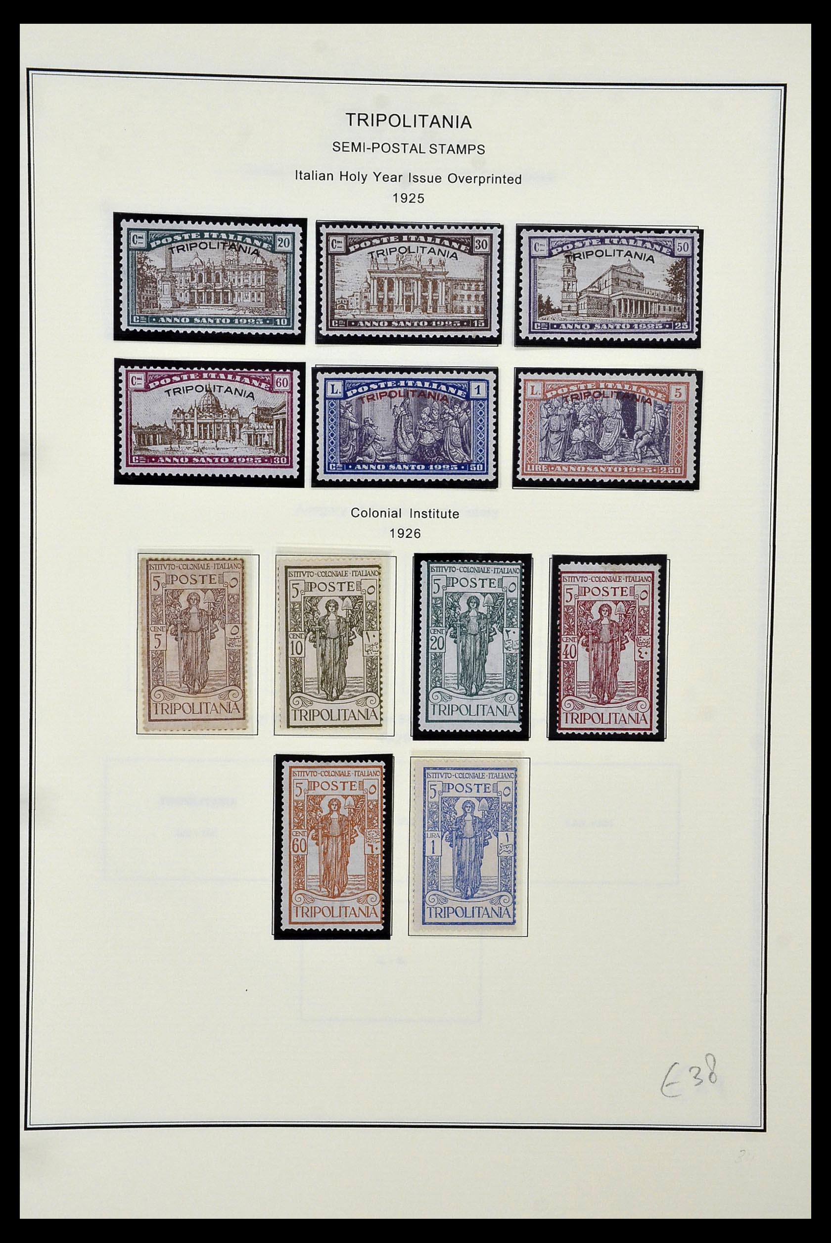 34320 133 - Postzegelverzameling 34320 Italiaanse gebieden en koloniën 1874-1941.