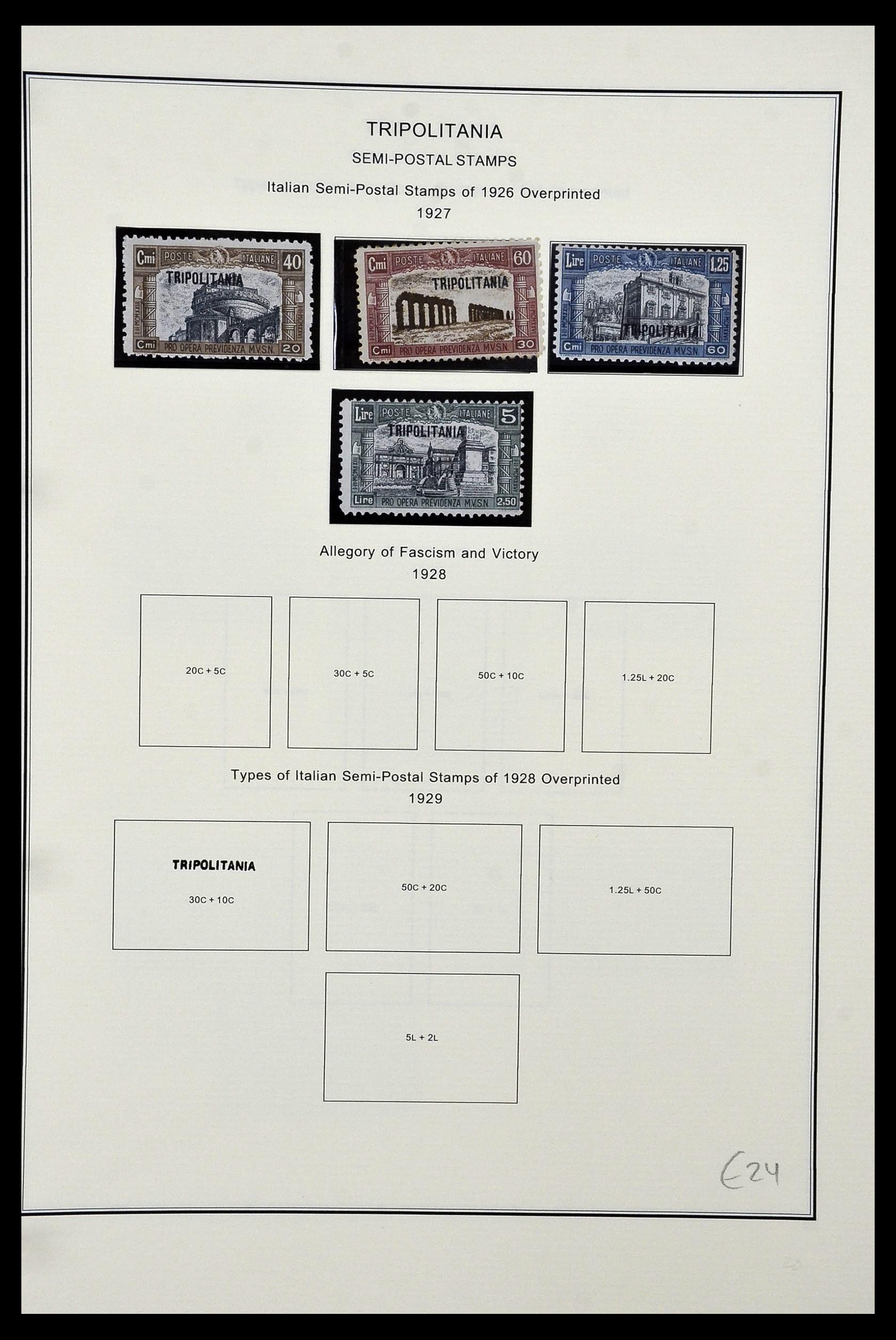 34320 134 - Postzegelverzameling 34320 Italiaanse gebieden en koloniën 1874-1941.