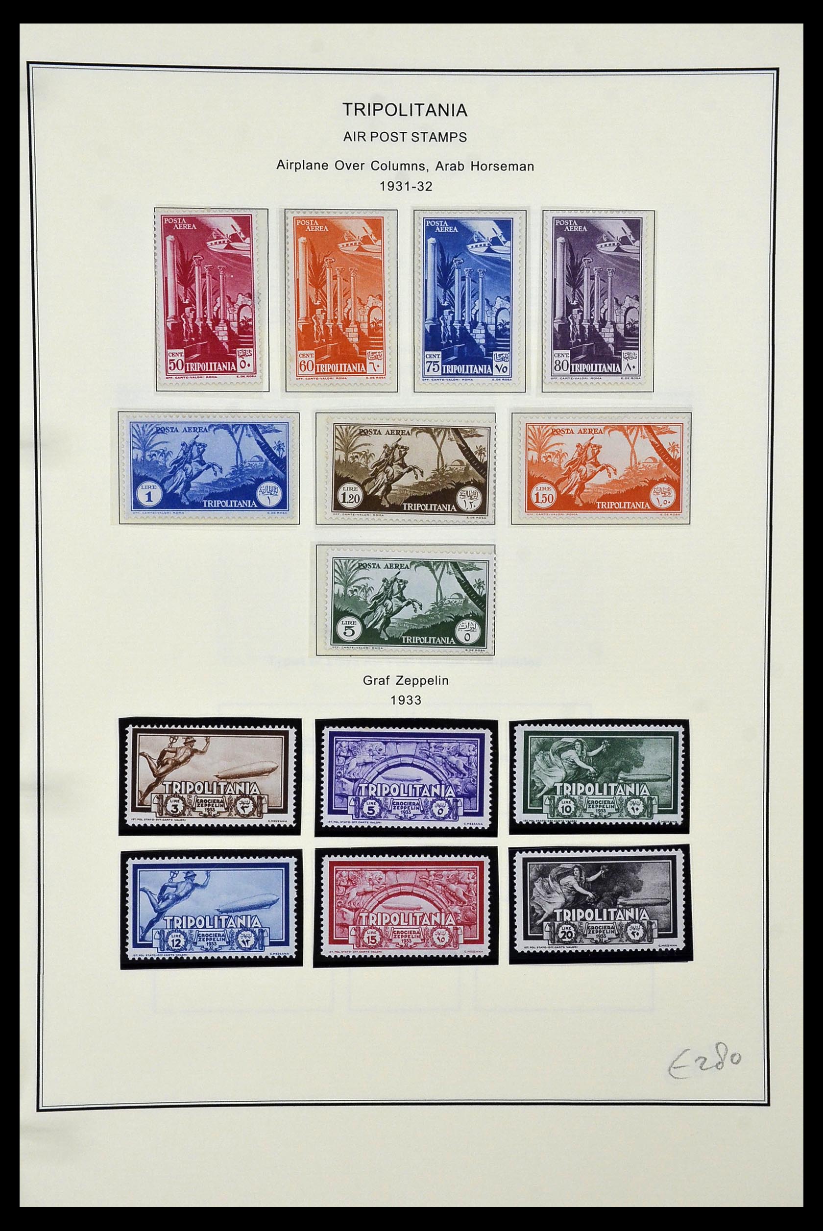 34320 136 - Postzegelverzameling 34320 Italiaanse gebieden en koloniën 1874-1941.