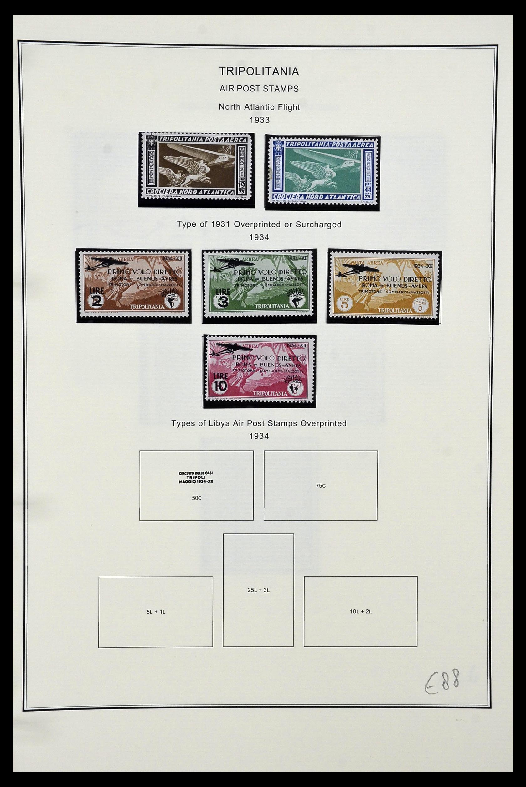 34320 137 - Postzegelverzameling 34320 Italiaanse gebieden en koloniën 1874-1941.