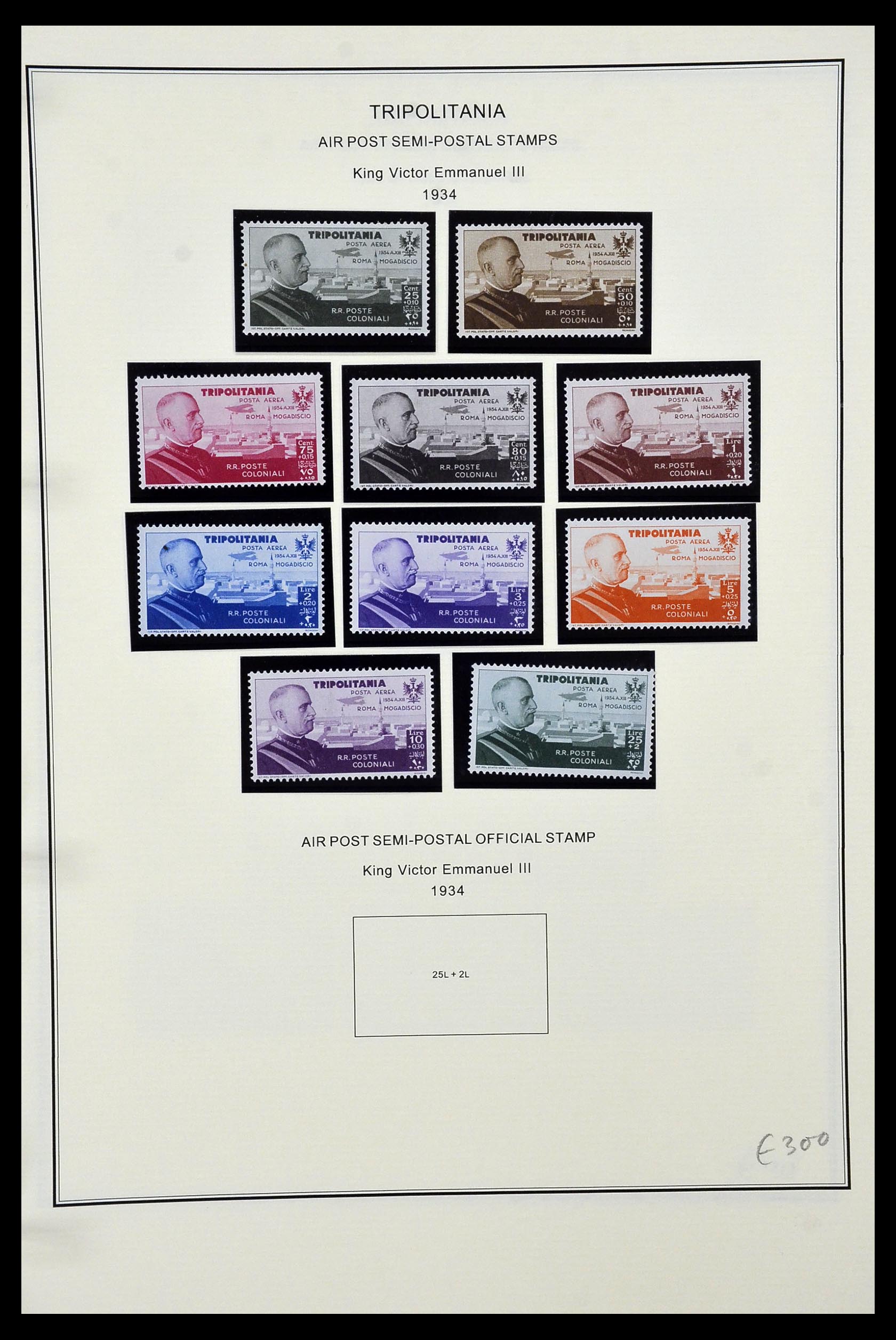 34320 139 - Postzegelverzameling 34320 Italiaanse gebieden en koloniën 1874-1941.