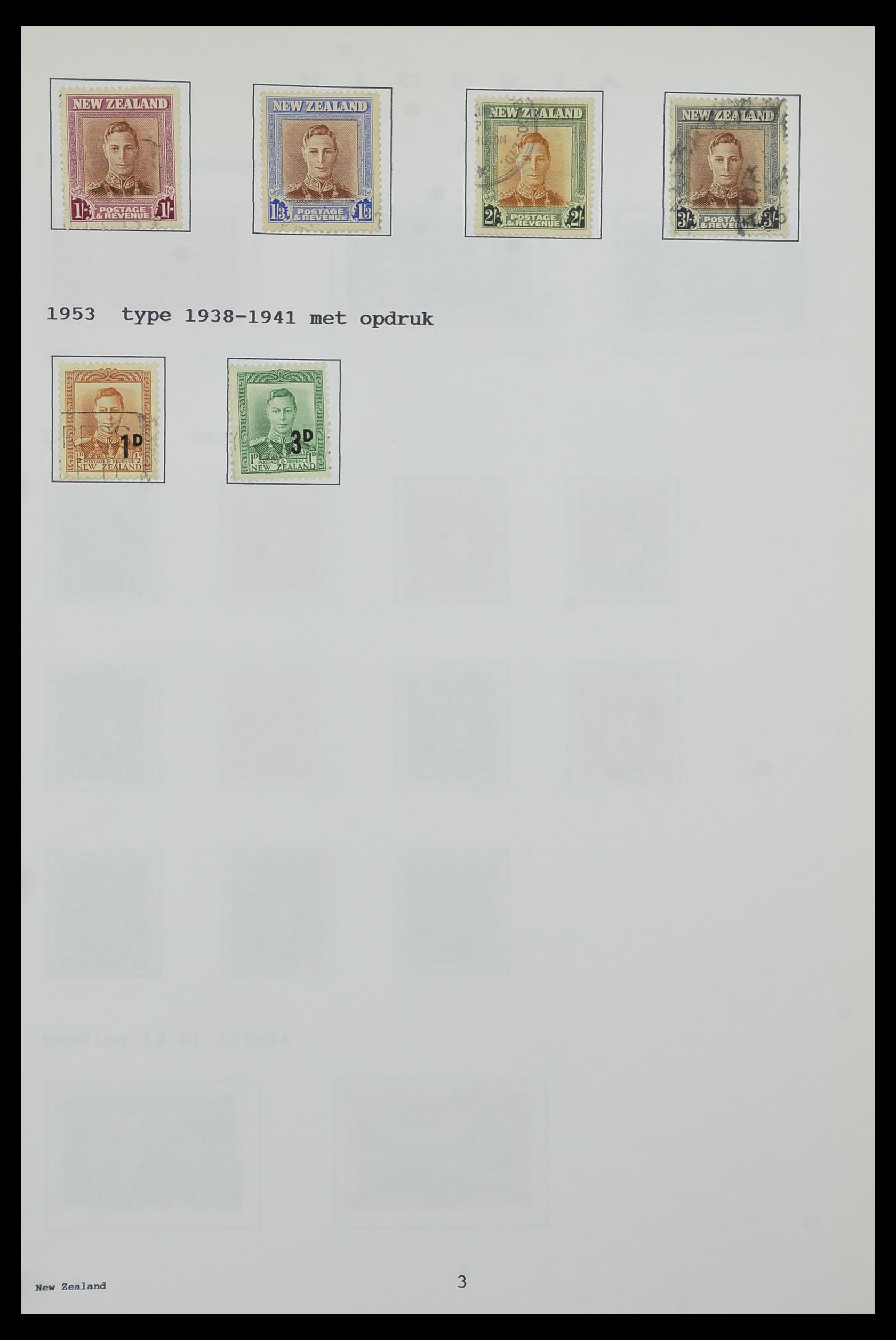 34323 171 - Postzegelverzameling 34323 Engelse koloniën George VI 1937-1952.