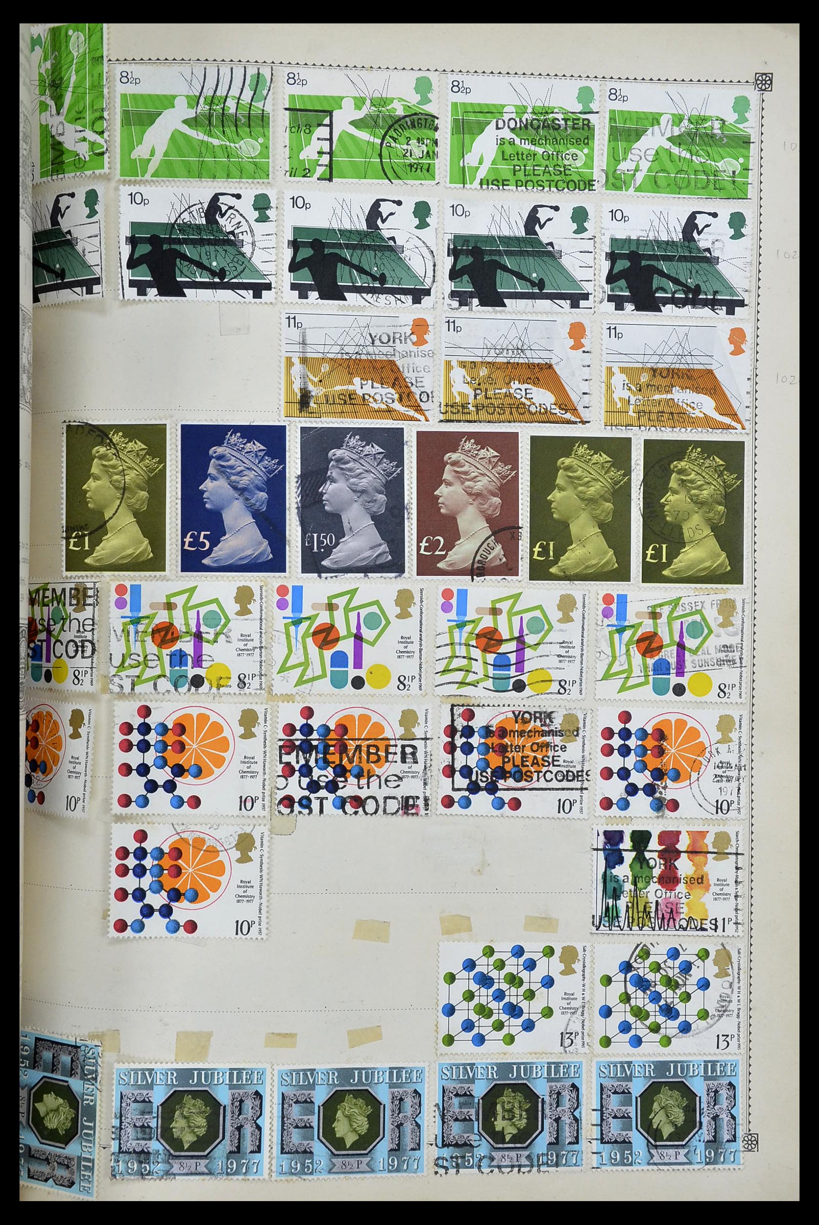34352 162 - Postzegelverzameling 34352 Engeland 1860-1970.