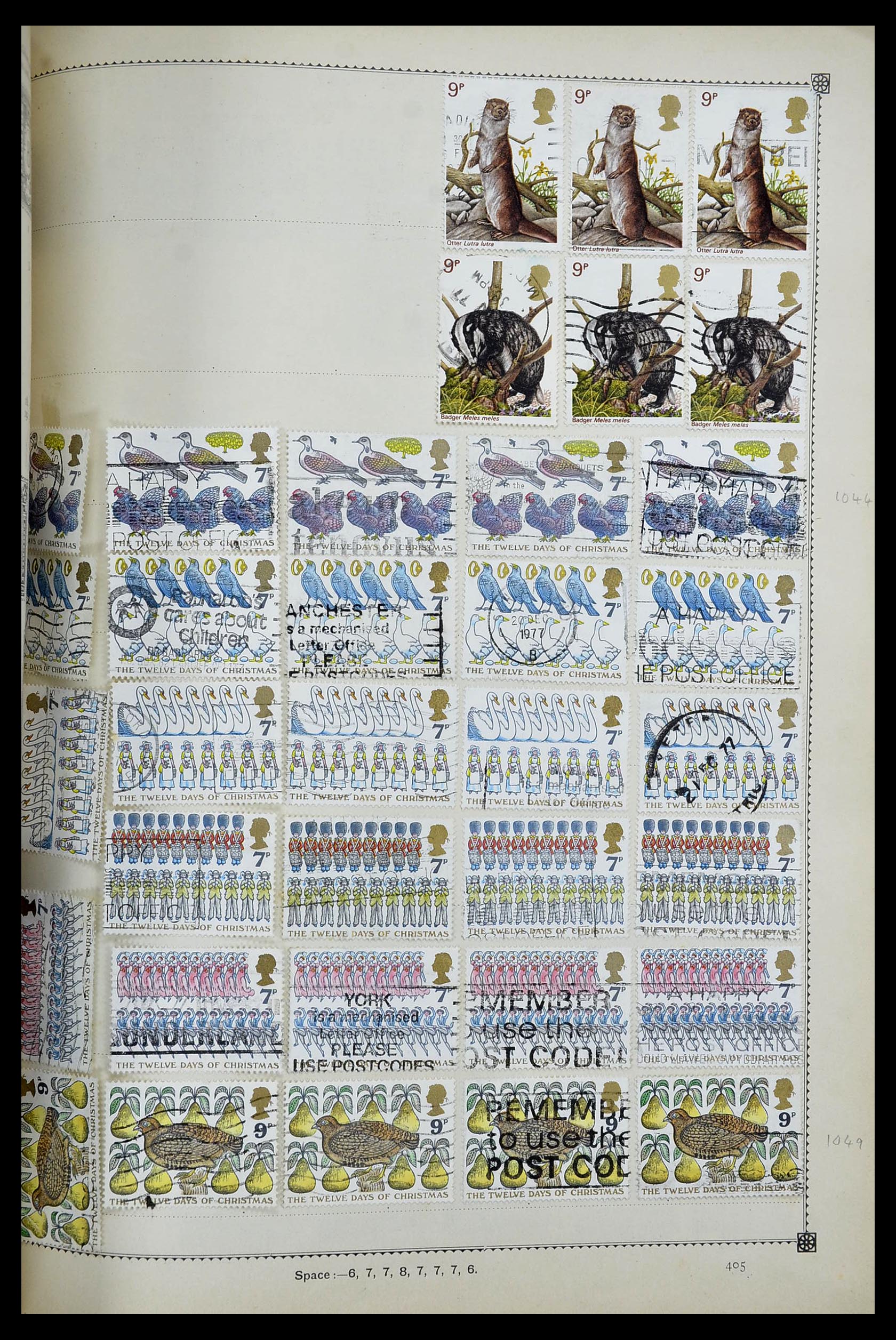 34352 164 - Postzegelverzameling 34352 Engeland 1860-1970.