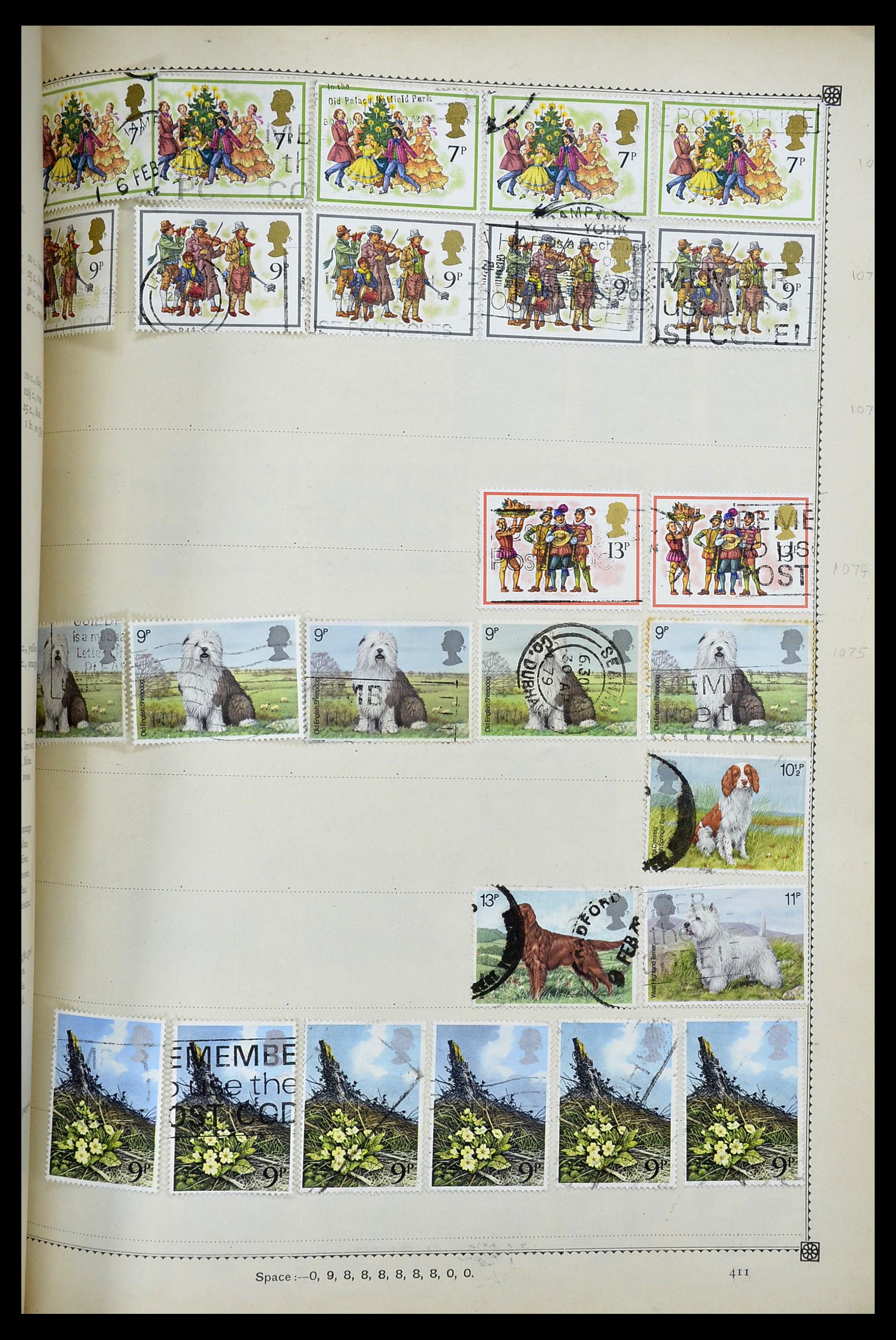 34352 167 - Postzegelverzameling 34352 Engeland 1860-1970.