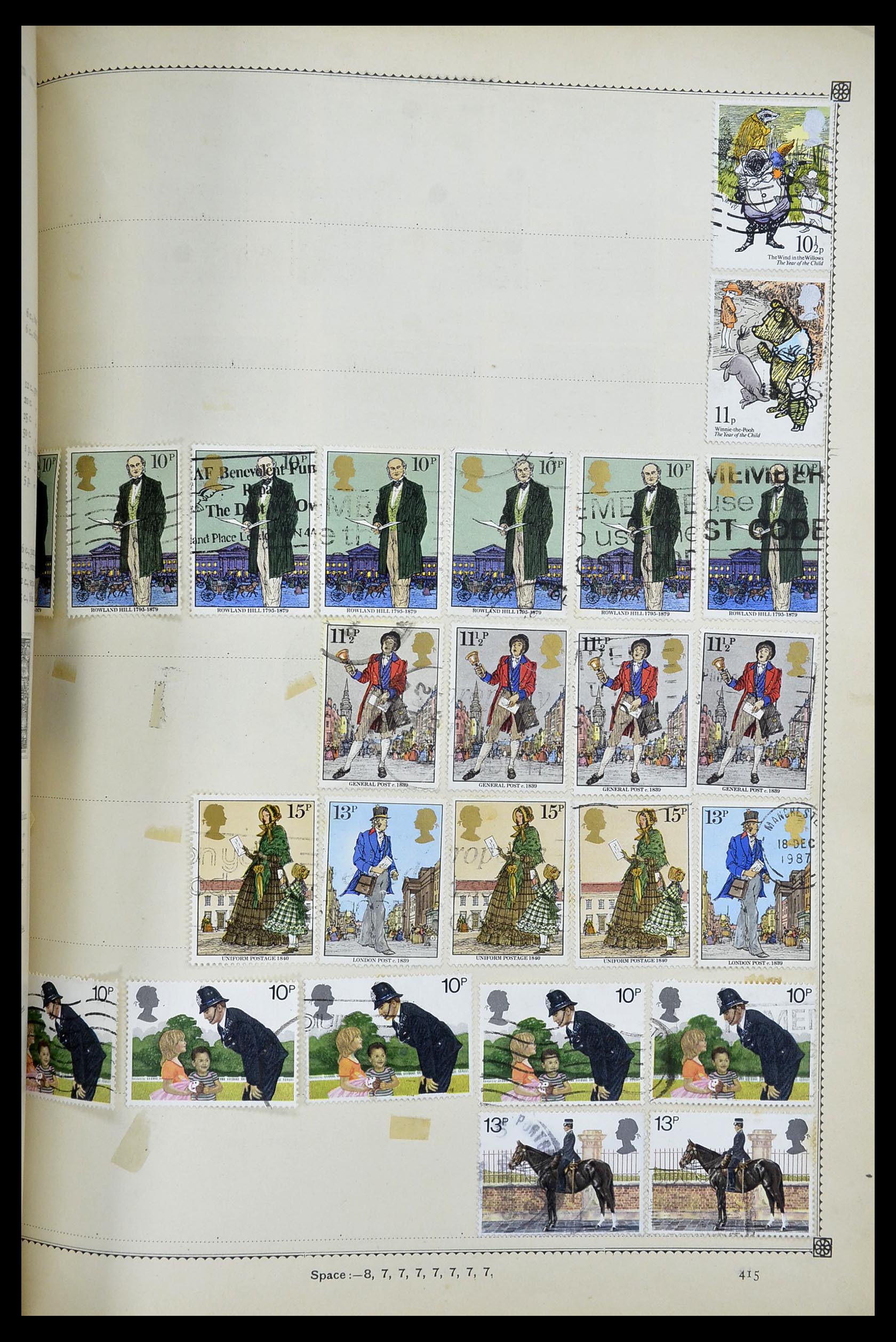 34352 169 - Postzegelverzameling 34352 Engeland 1860-1970.