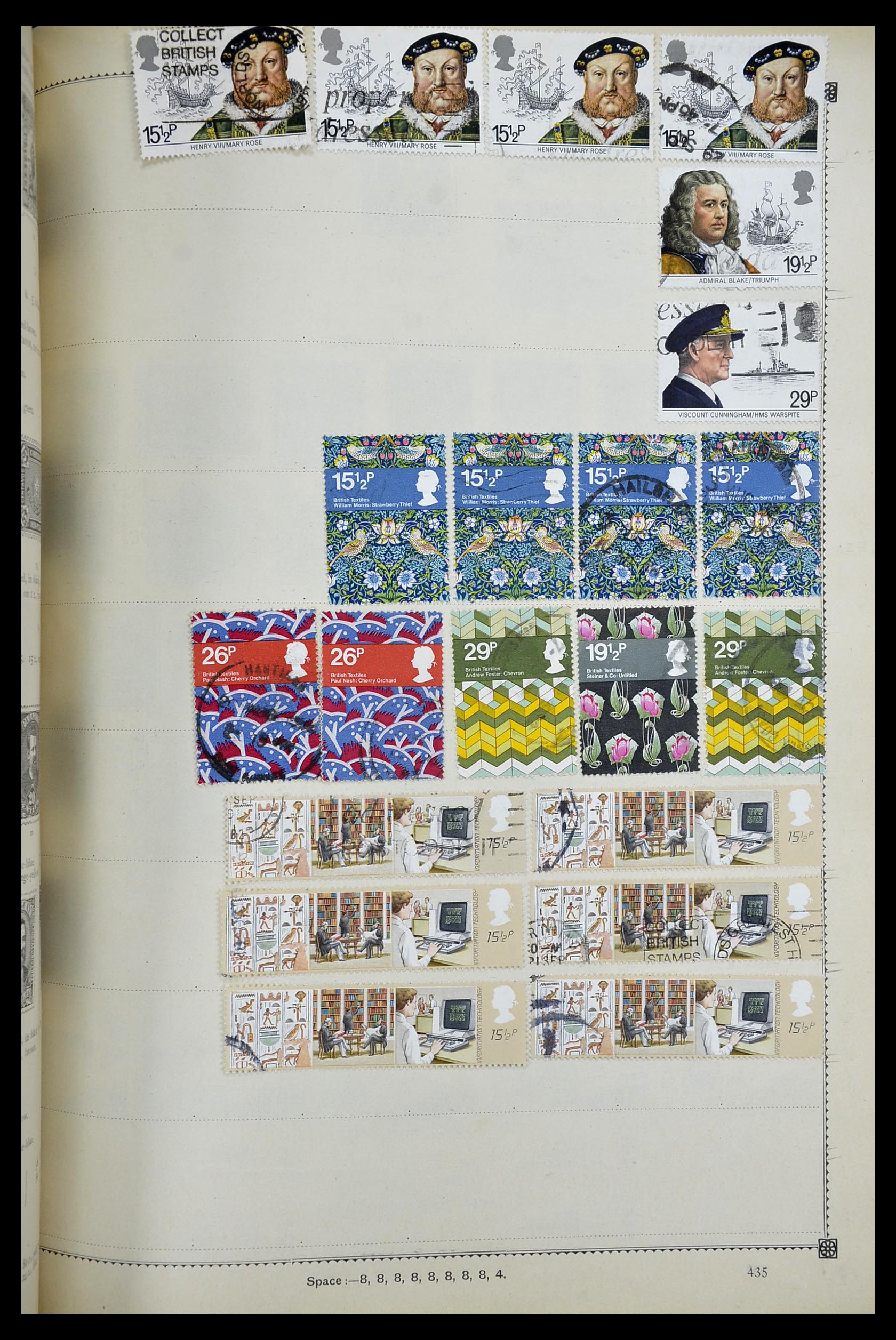 34352 179 - Postzegelverzameling 34352 Engeland 1860-1970.