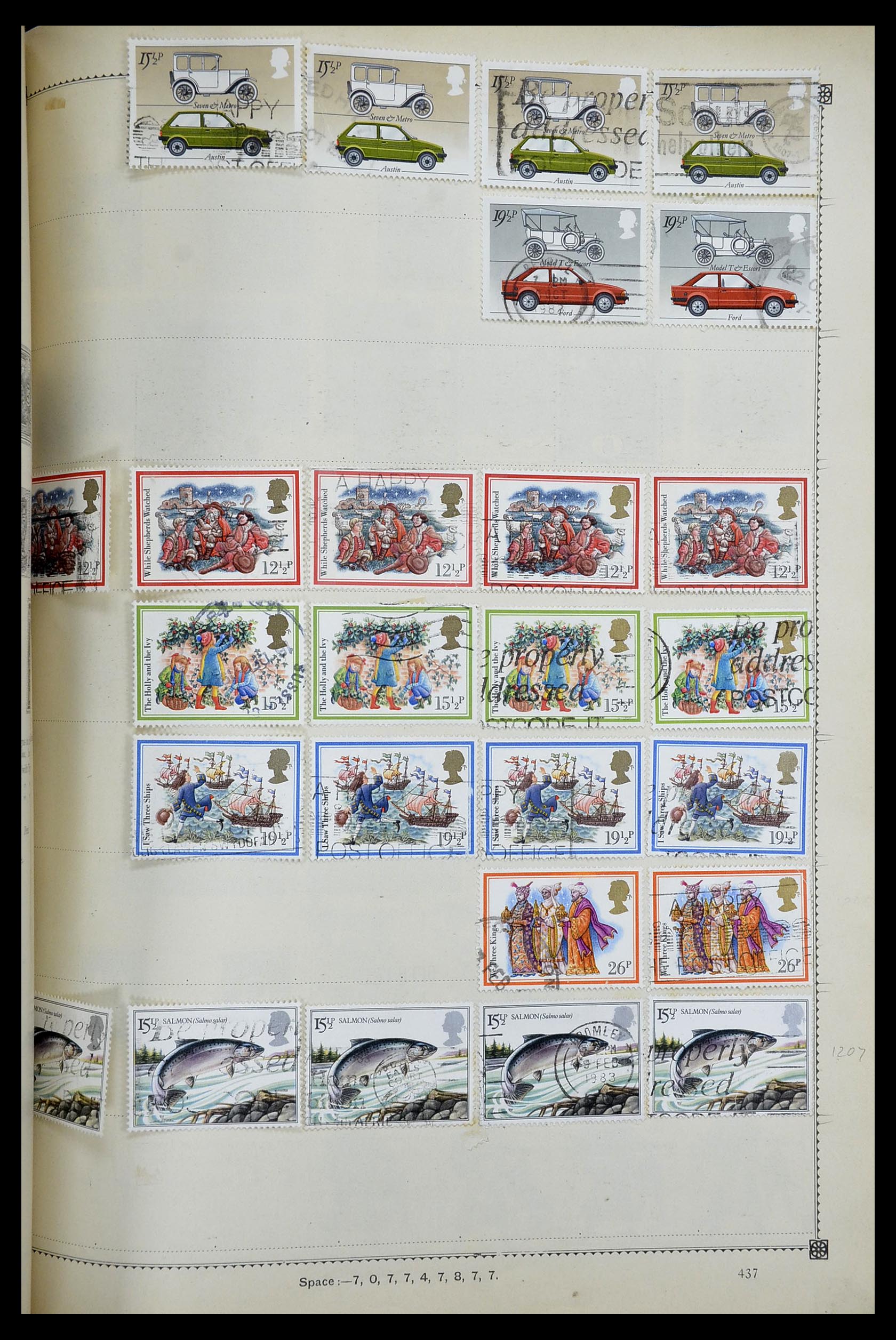34352 180 - Postzegelverzameling 34352 Engeland 1860-1970.