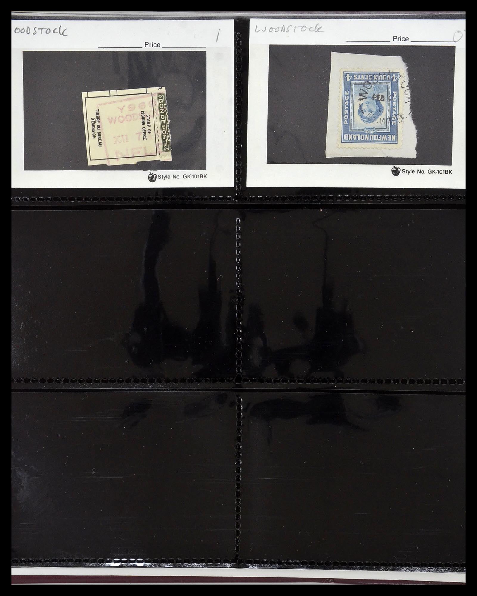 34380 568 - Postzegelverzameling 34380 Newfoundland stempelverzameling 1868-1950.