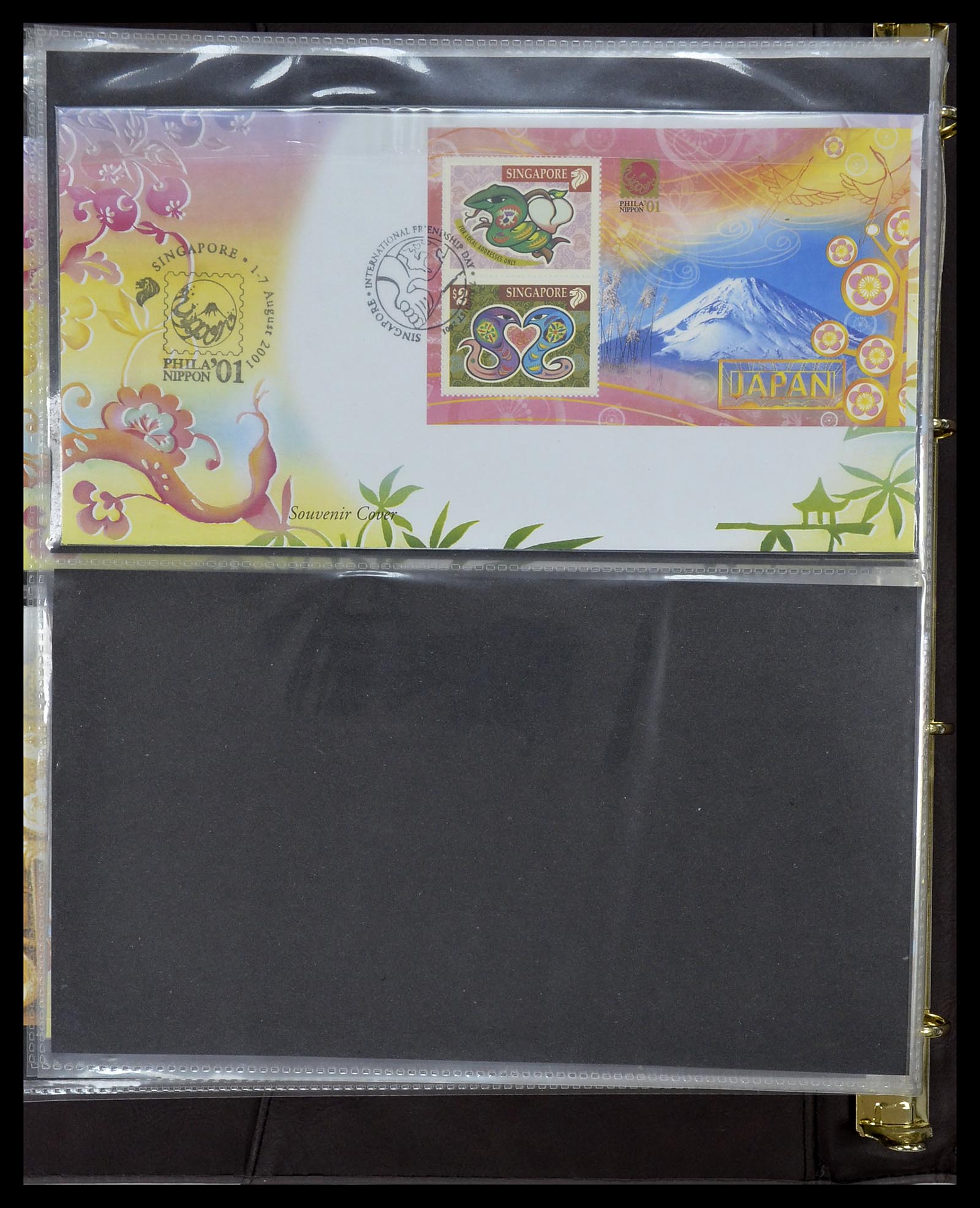 34394 246 - Postzegelverzameling 34394 Singapore FDC's 1948-2015!