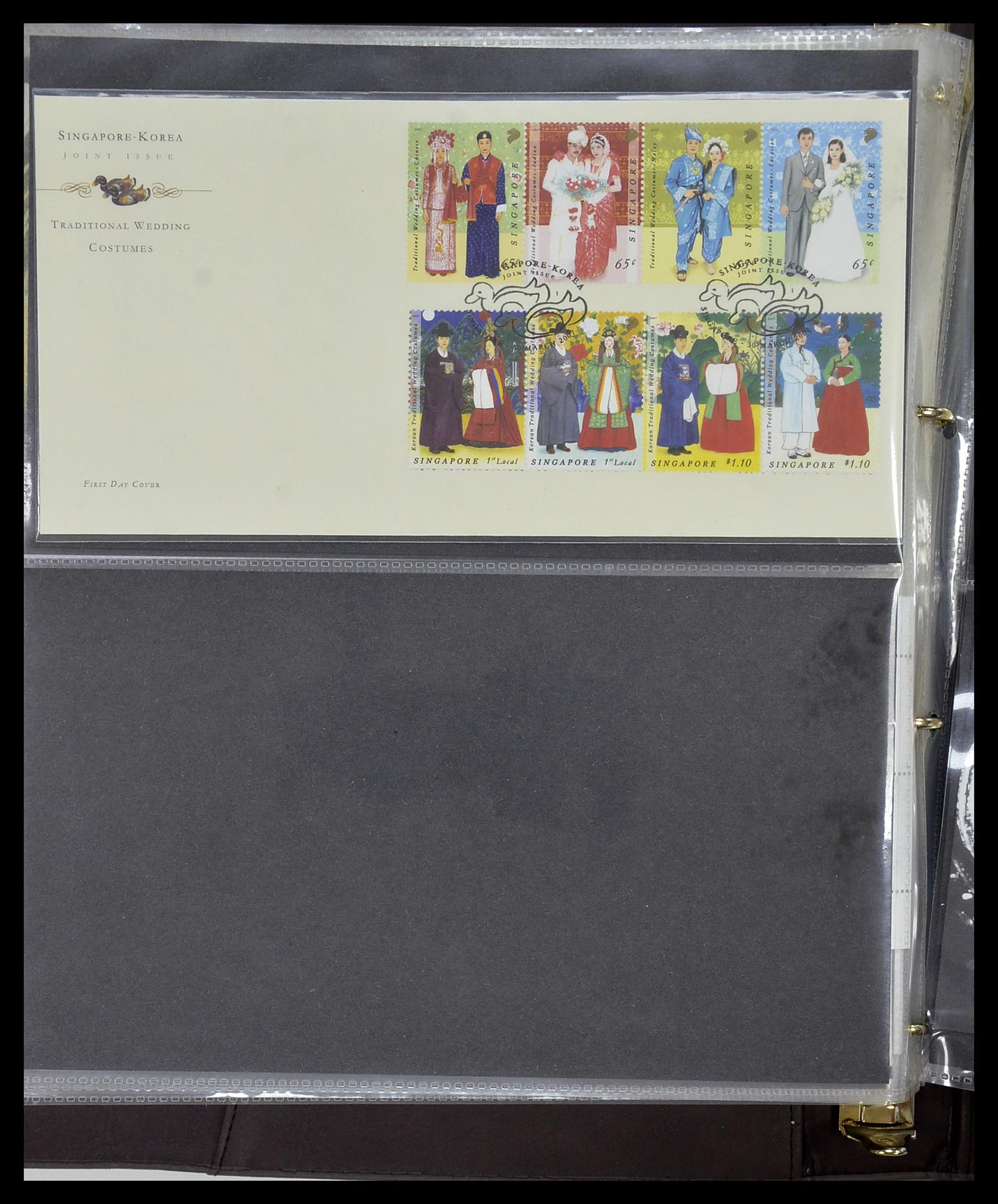 34394 319 - Postzegelverzameling 34394 Singapore FDC's 1948-2015!