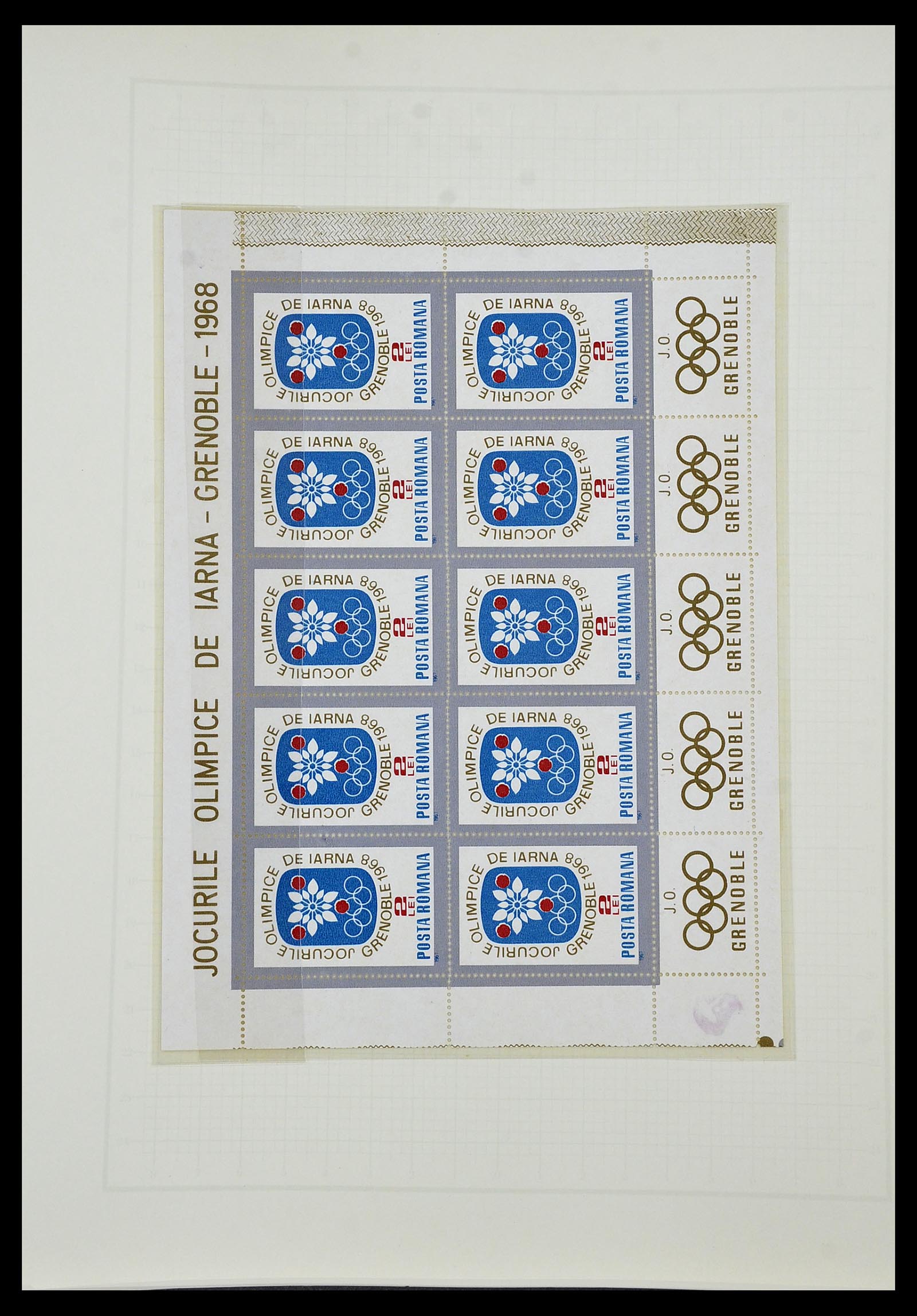 34431 104 - Postzegelverzameling 34431 Olympische Spelen 1964-1968.