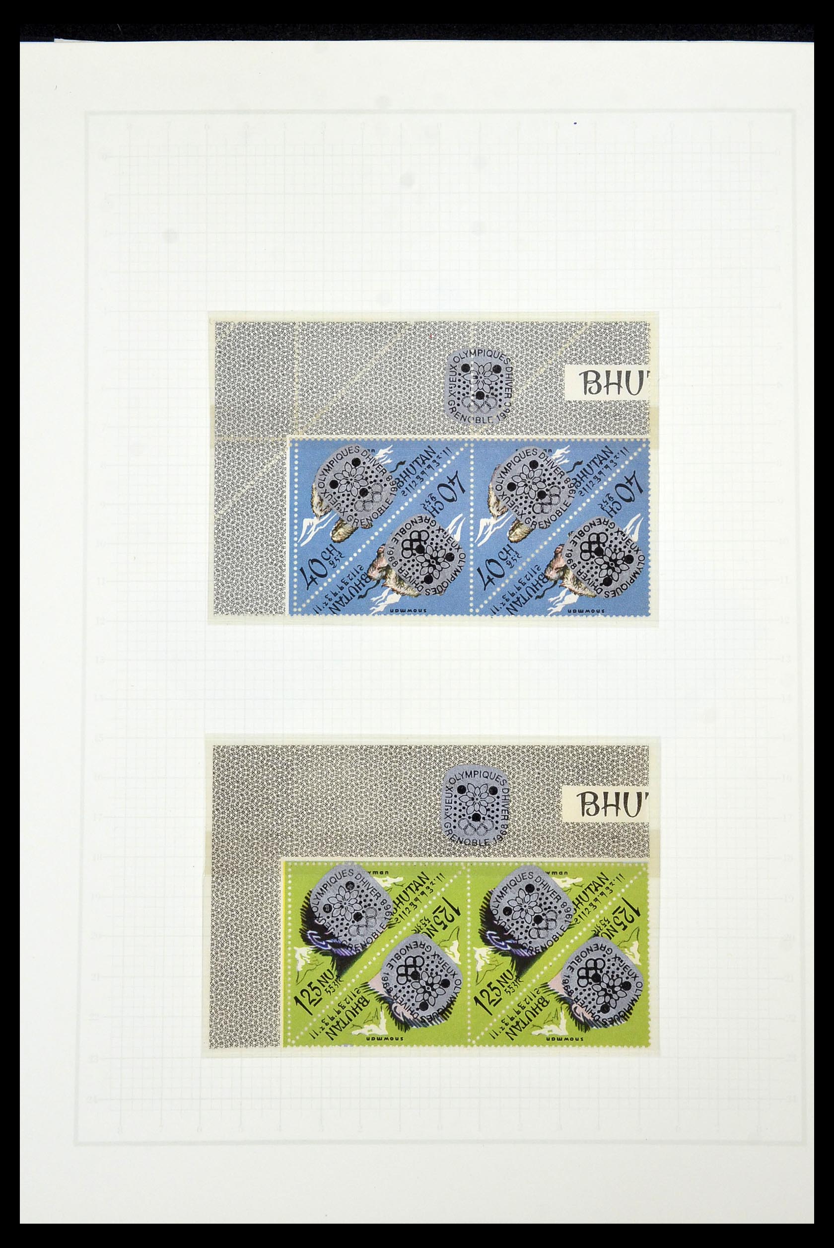 34431 482 - Postzegelverzameling 34431 Olympische Spelen 1964-1968.