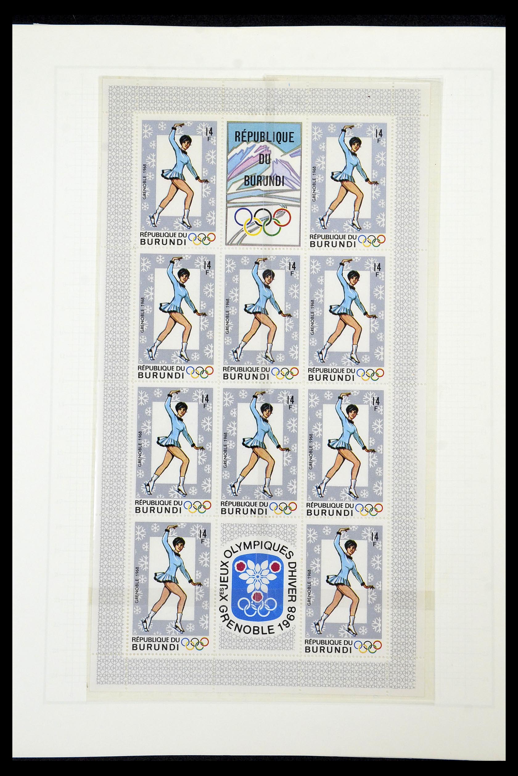 34431 490 - Postzegelverzameling 34431 Olympische Spelen 1964-1968.