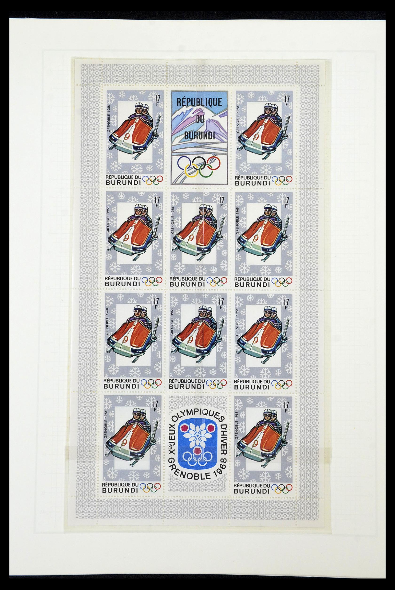 34431 491 - Postzegelverzameling 34431 Olympische Spelen 1964-1968.