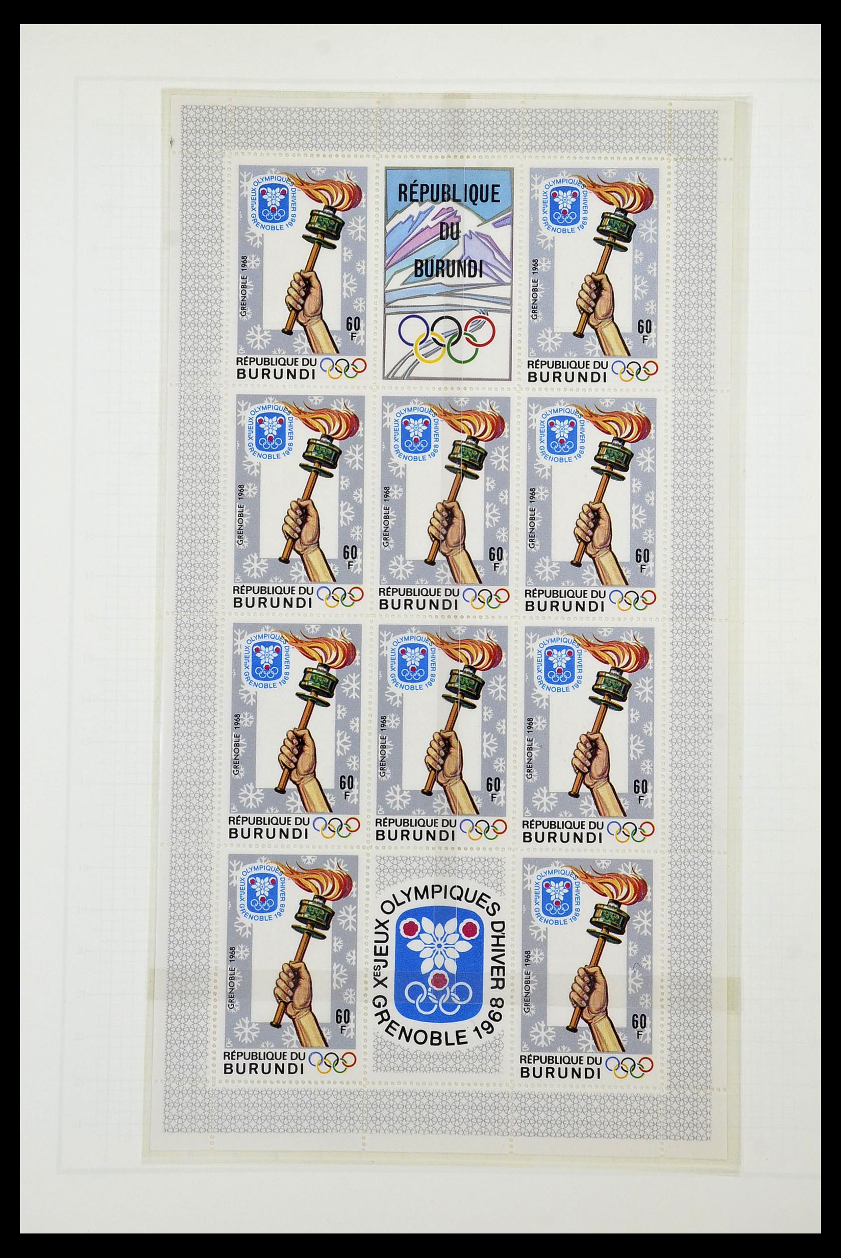 34431 494 - Postzegelverzameling 34431 Olympische Spelen 1964-1968.