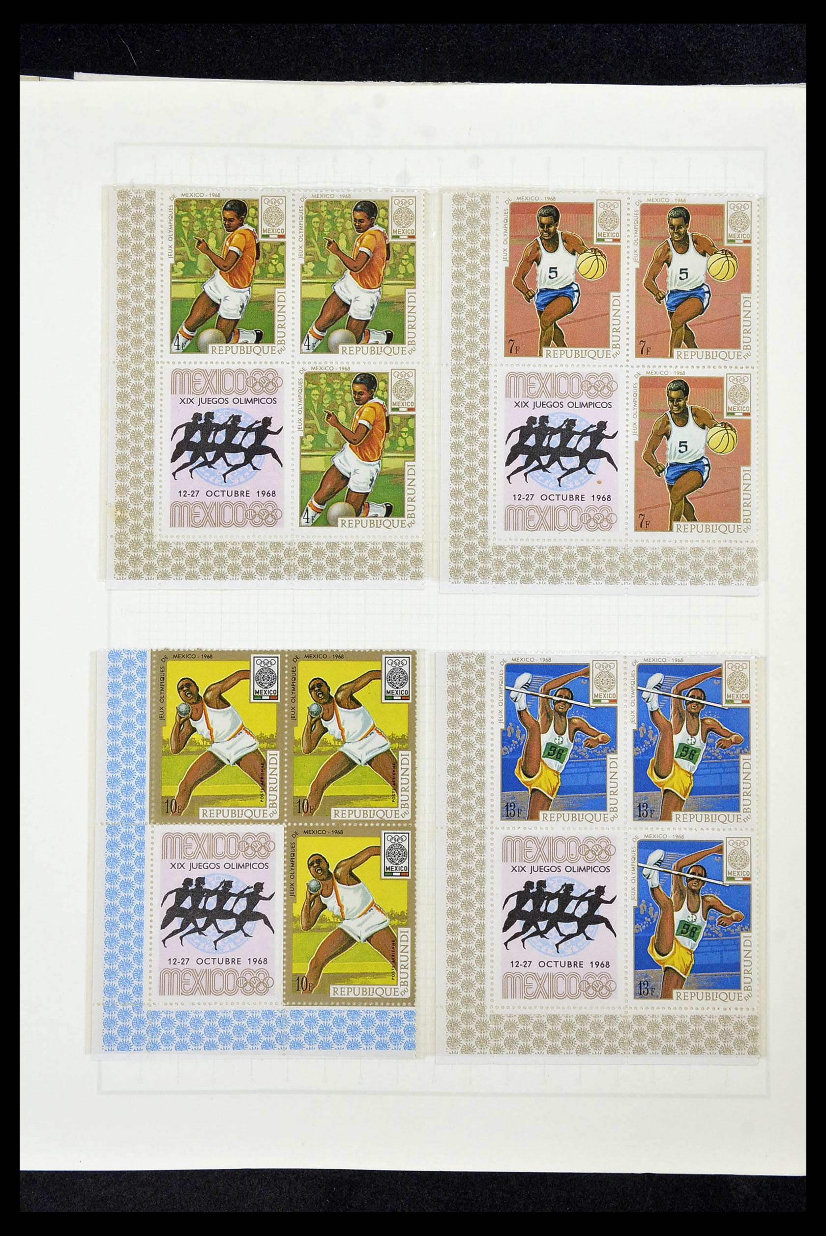 34431 495 - Postzegelverzameling 34431 Olympische Spelen 1964-1968.