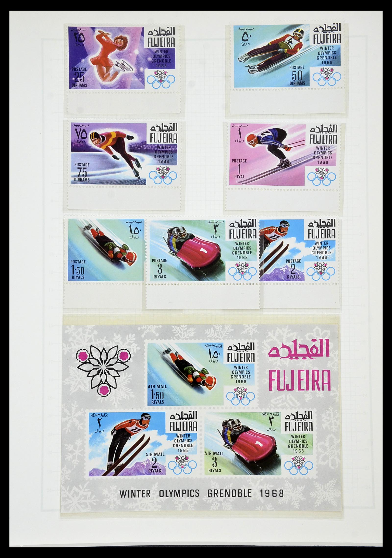 34431 519 - Postzegelverzameling 34431 Olympische Spelen 1964-1968.