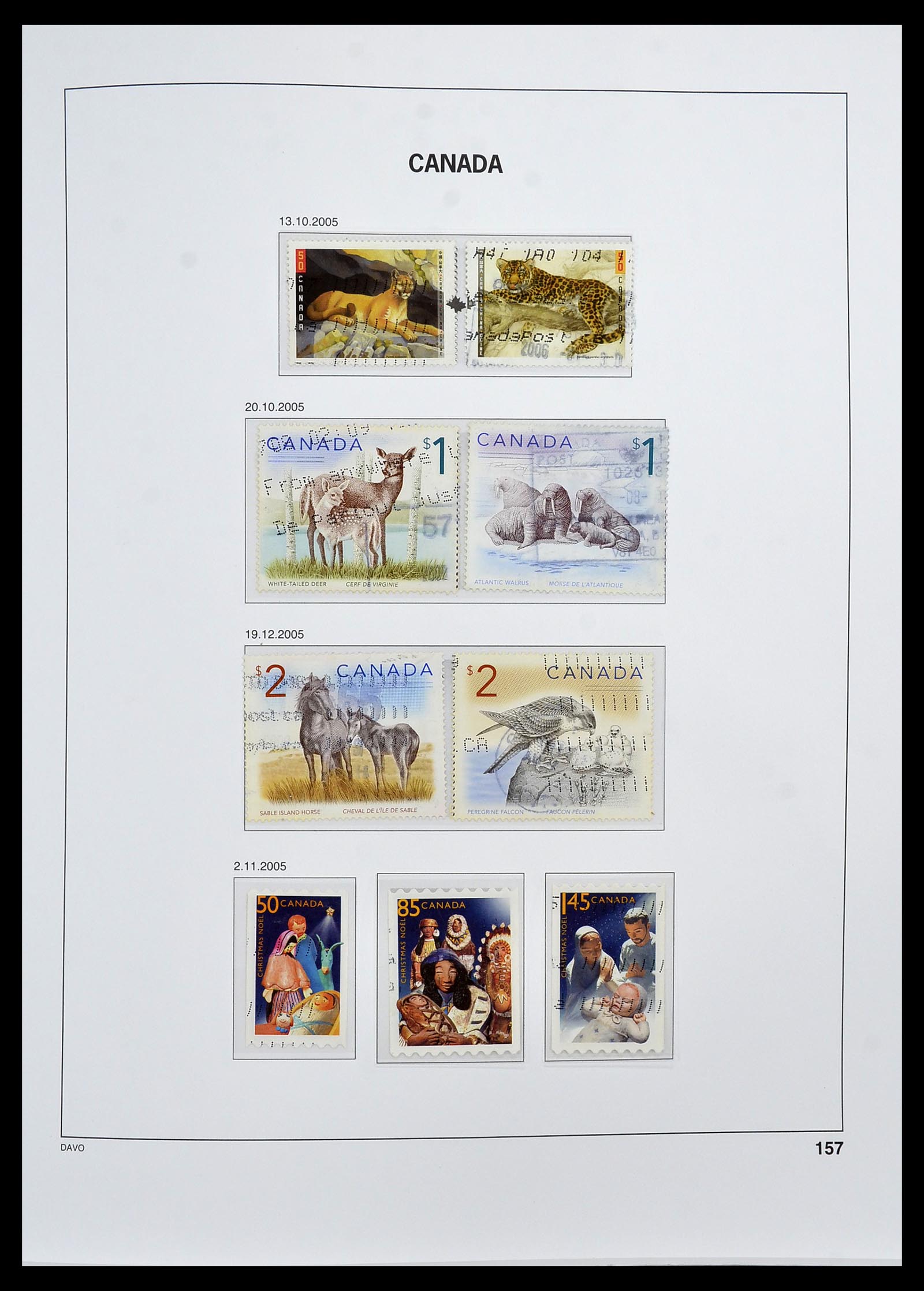 34472 163 - Stamp Collection 34472 Canada 1859-2006.