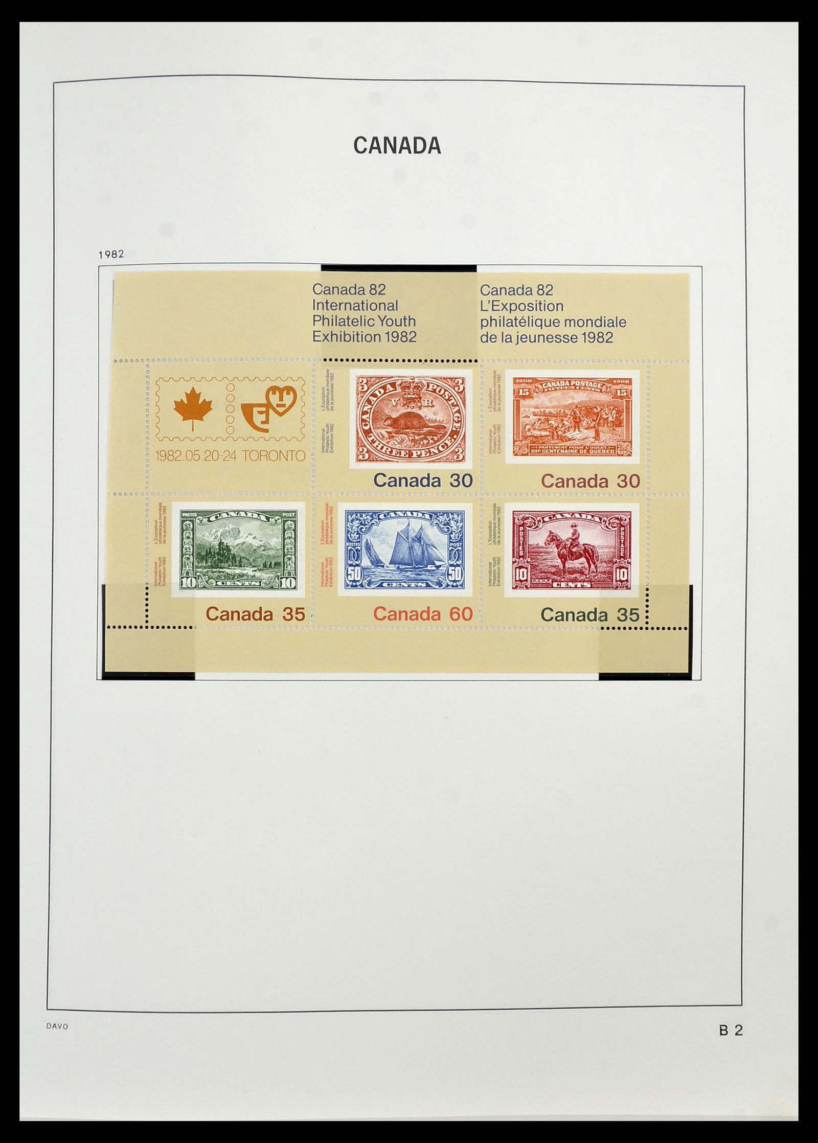 34472 173 - Stamp Collection 34472 Canada 1859-2006.