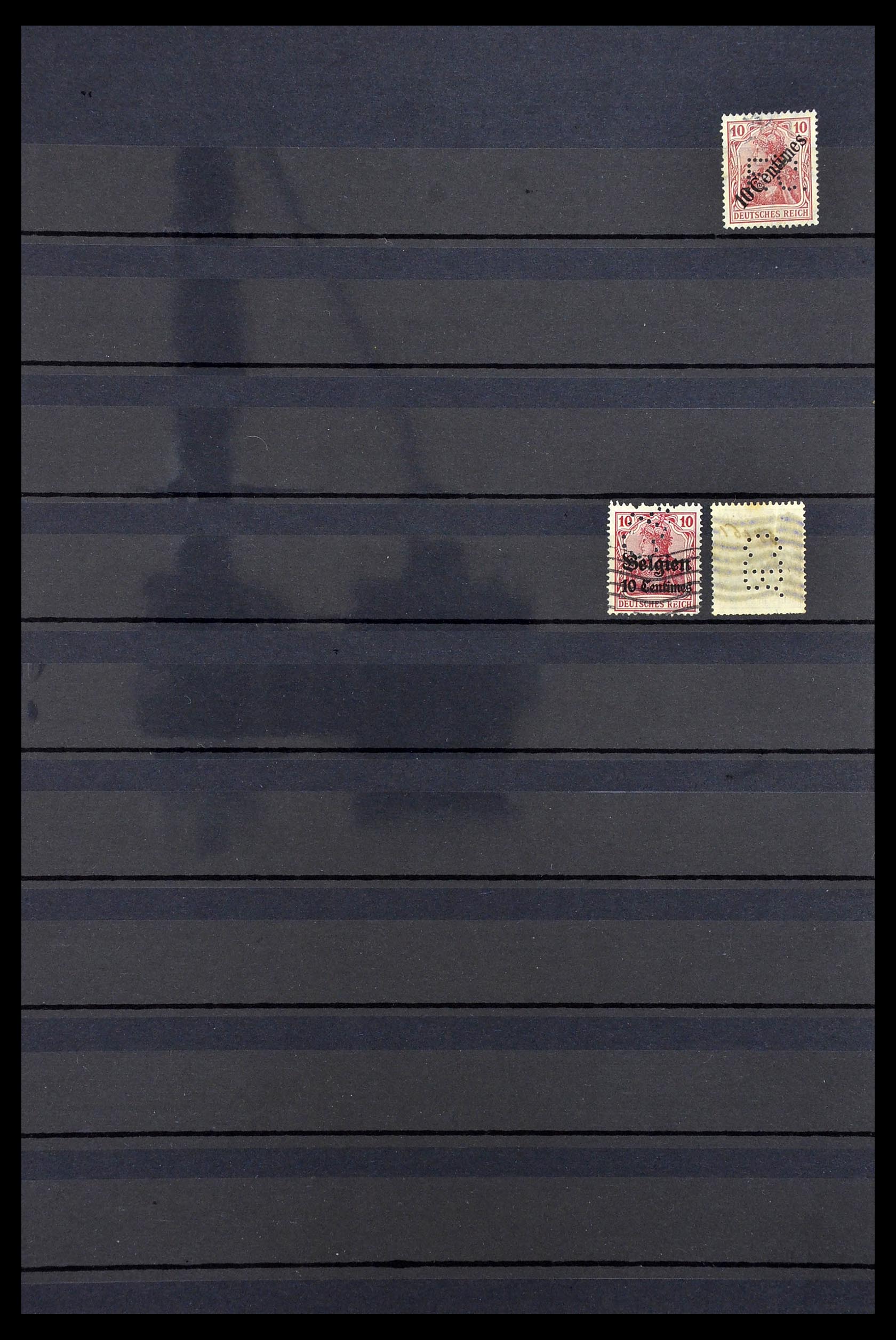 34485 073 - Postzegelverzameling 34485 Duitsland perfins 1890-1960.
