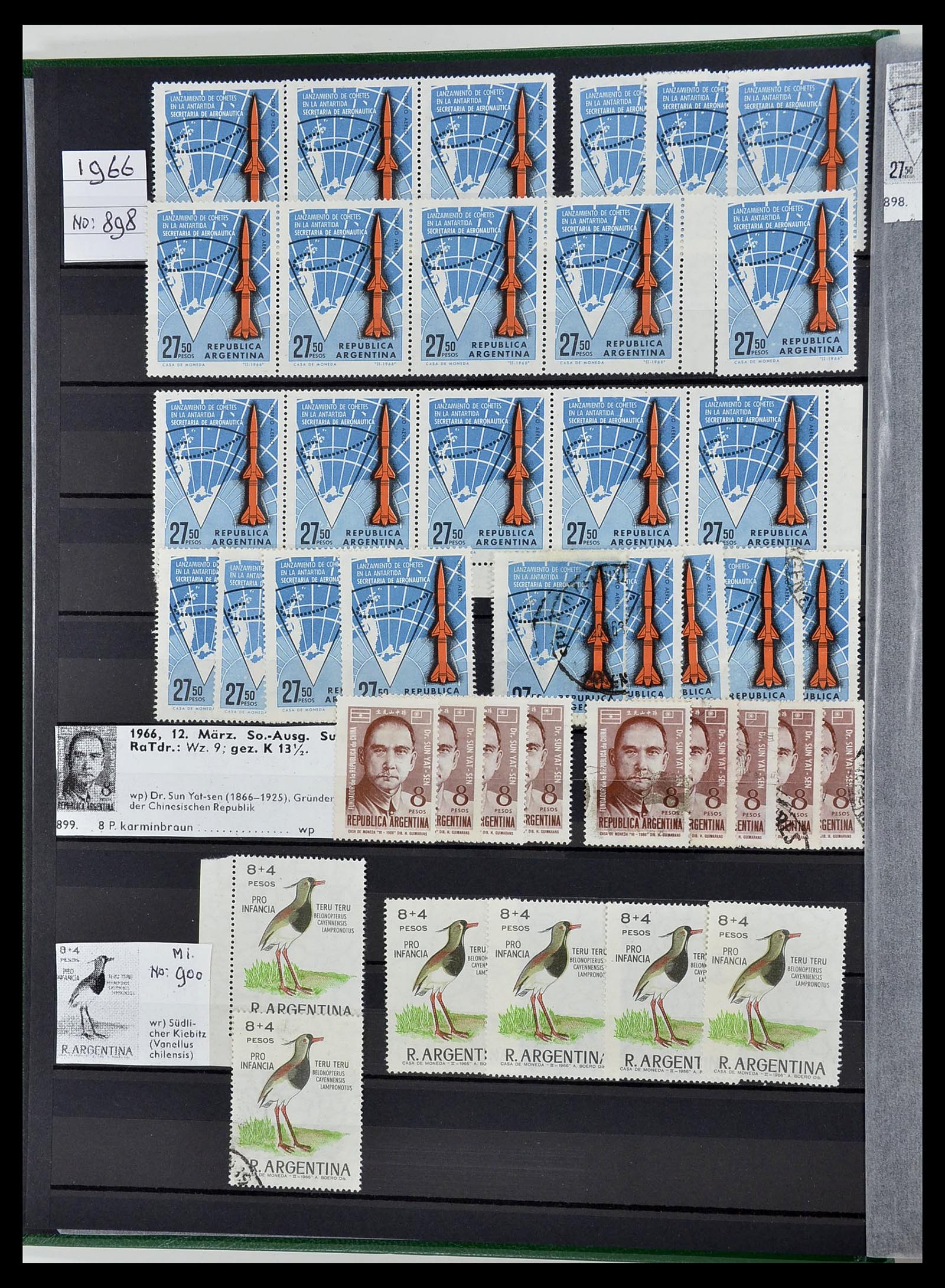 34490 132 - Stamp Collection 34490 Argentina 1858-2002.
