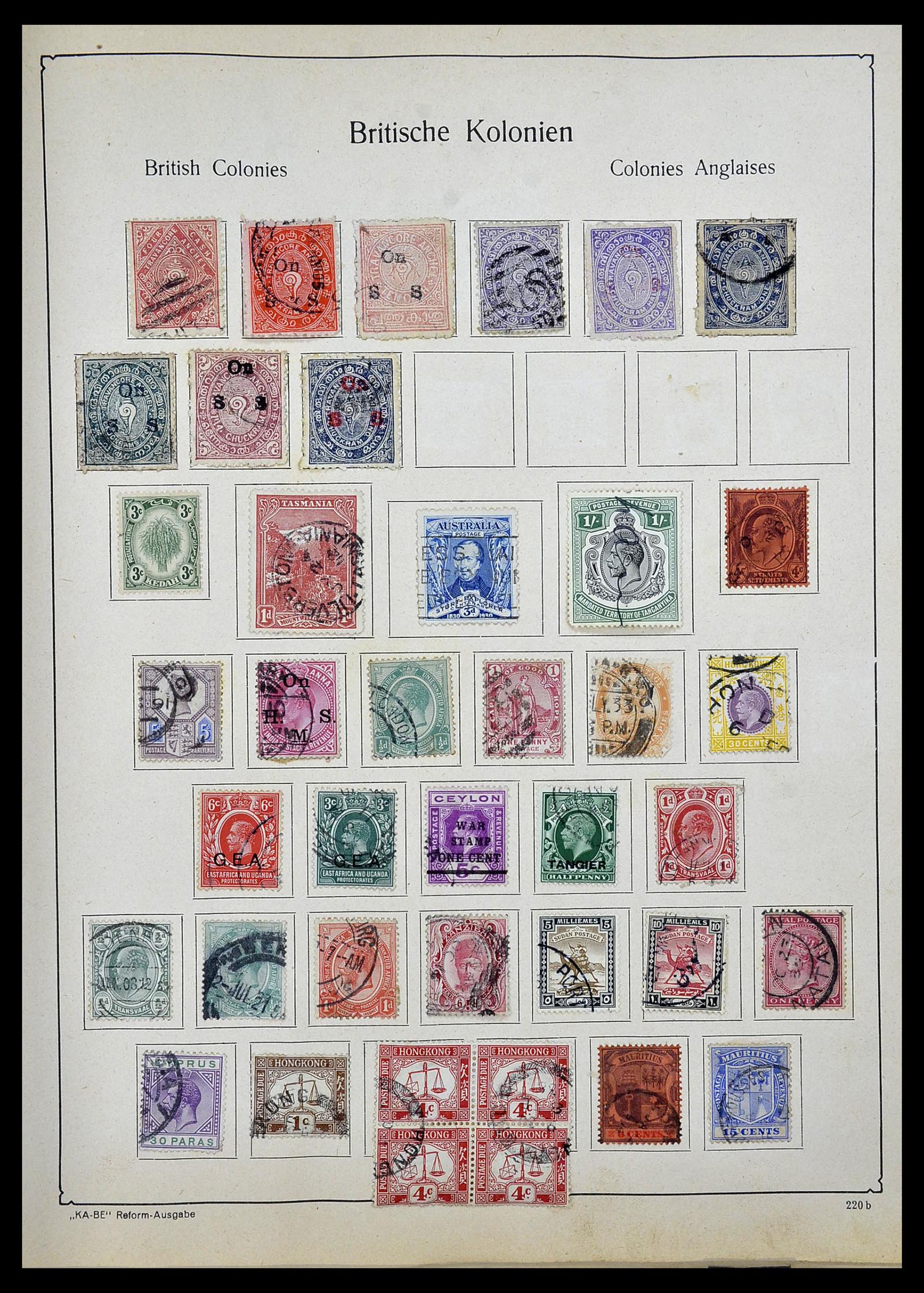 34506 016 - Postzegelverzameling 34506 Wereld 1870-1935.