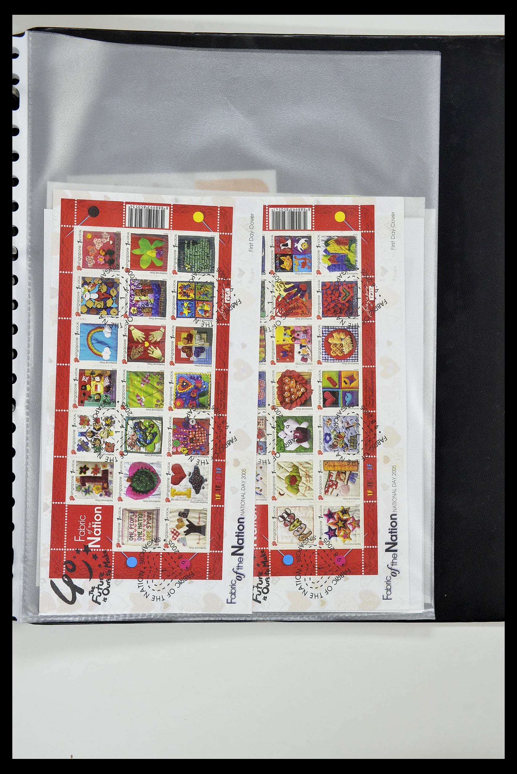 34514 181 - Postzegelverzameling 34514 Maleisië en Singapore 1945-2008.