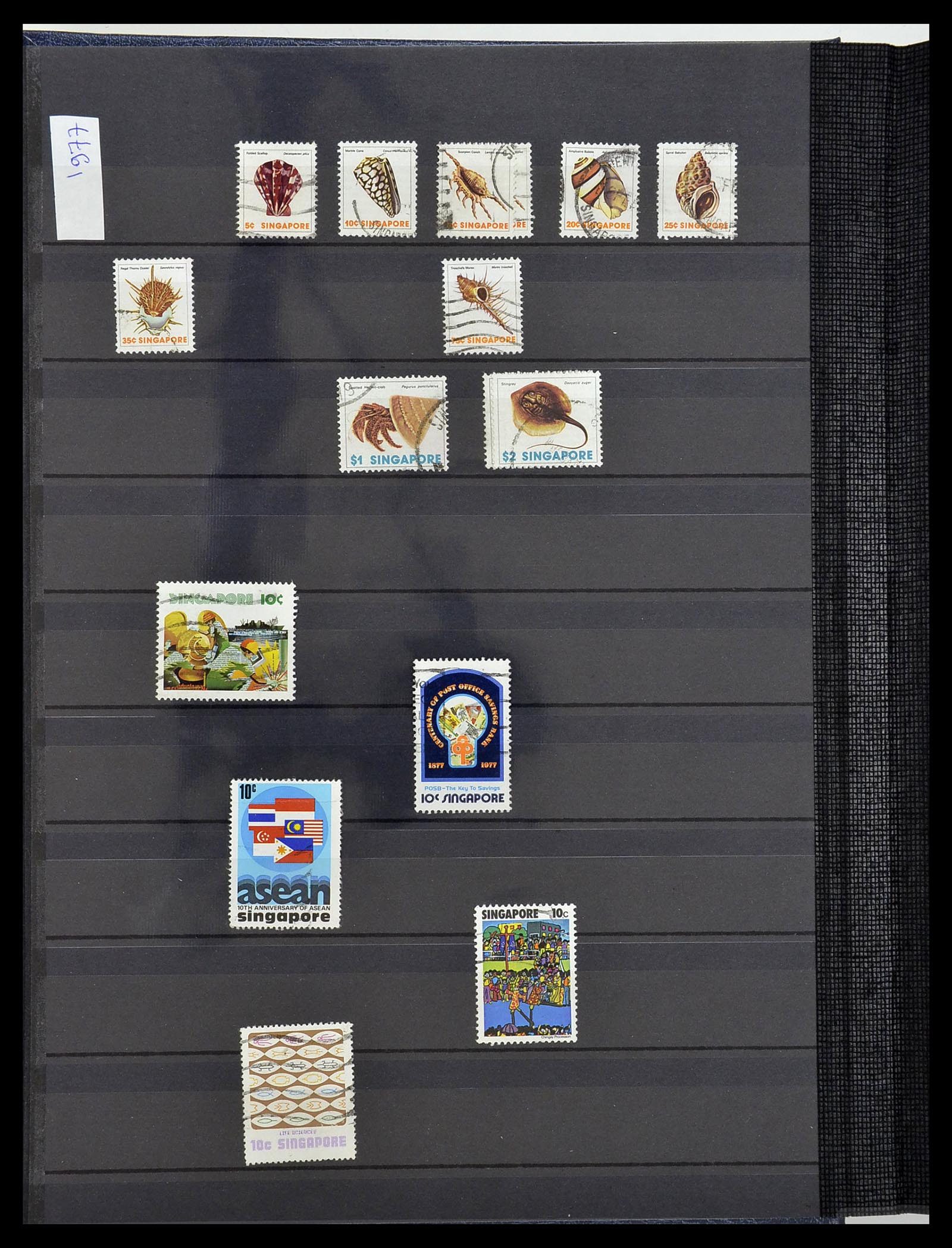34514 198 - Postzegelverzameling 34514 Maleisië en Singapore 1945-2008.