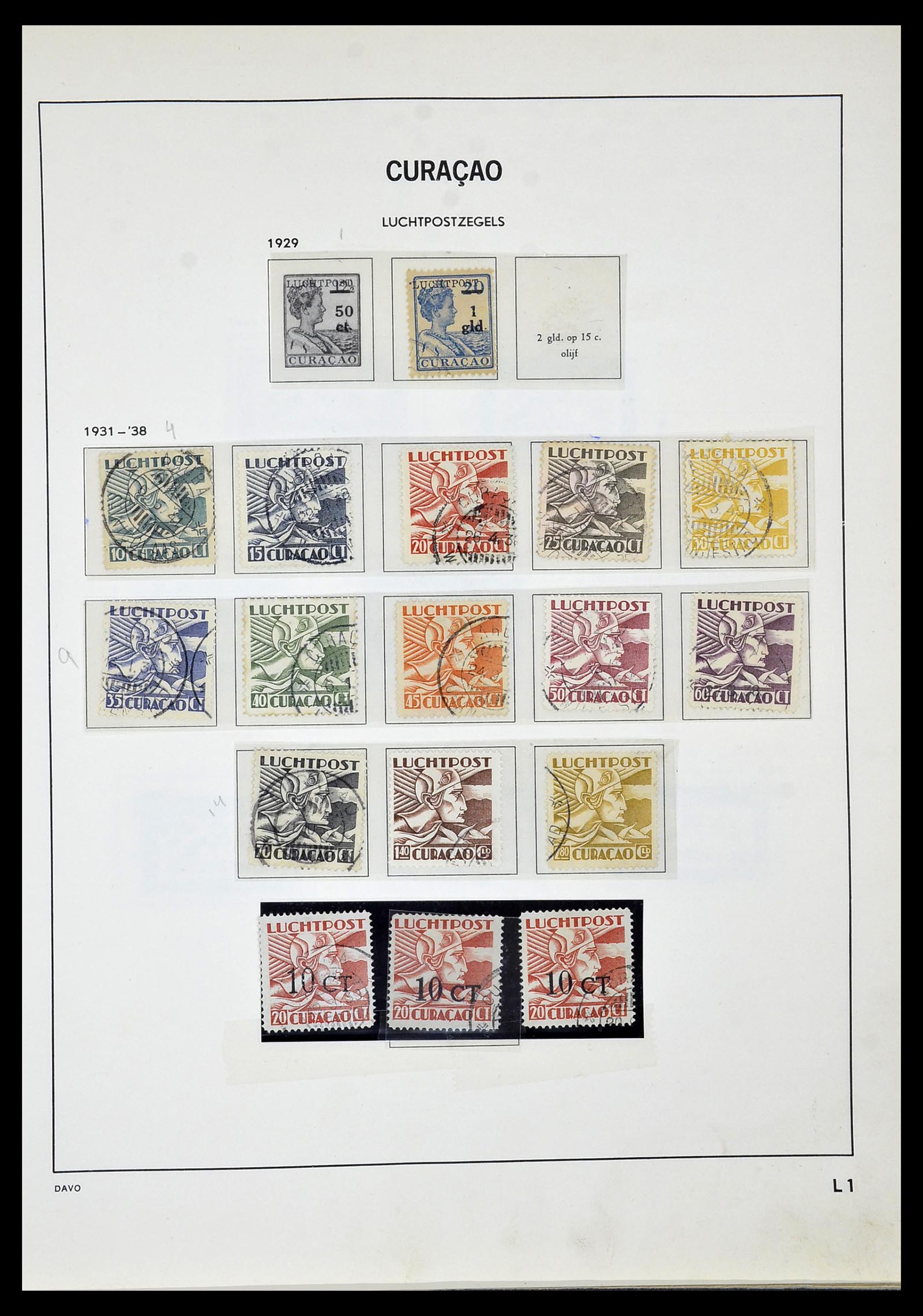 34520 073 - Postzegelverzameling 34520 Overzeese gebiedsdelen 1864-1975.