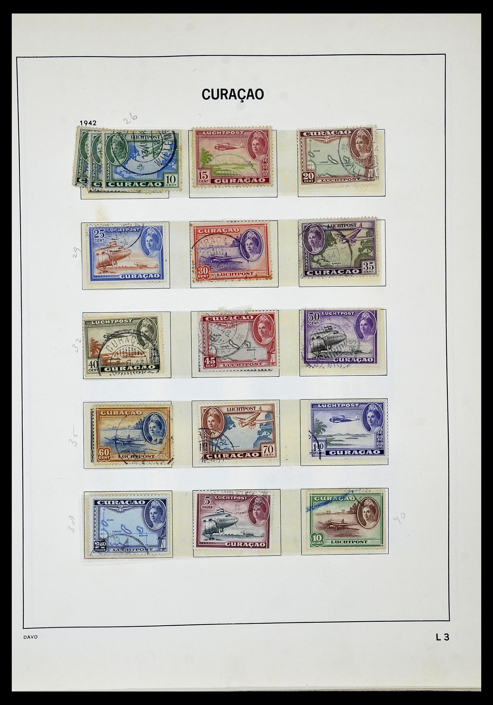 34520 075 - Postzegelverzameling 34520 Overzeese gebiedsdelen 1864-1975.