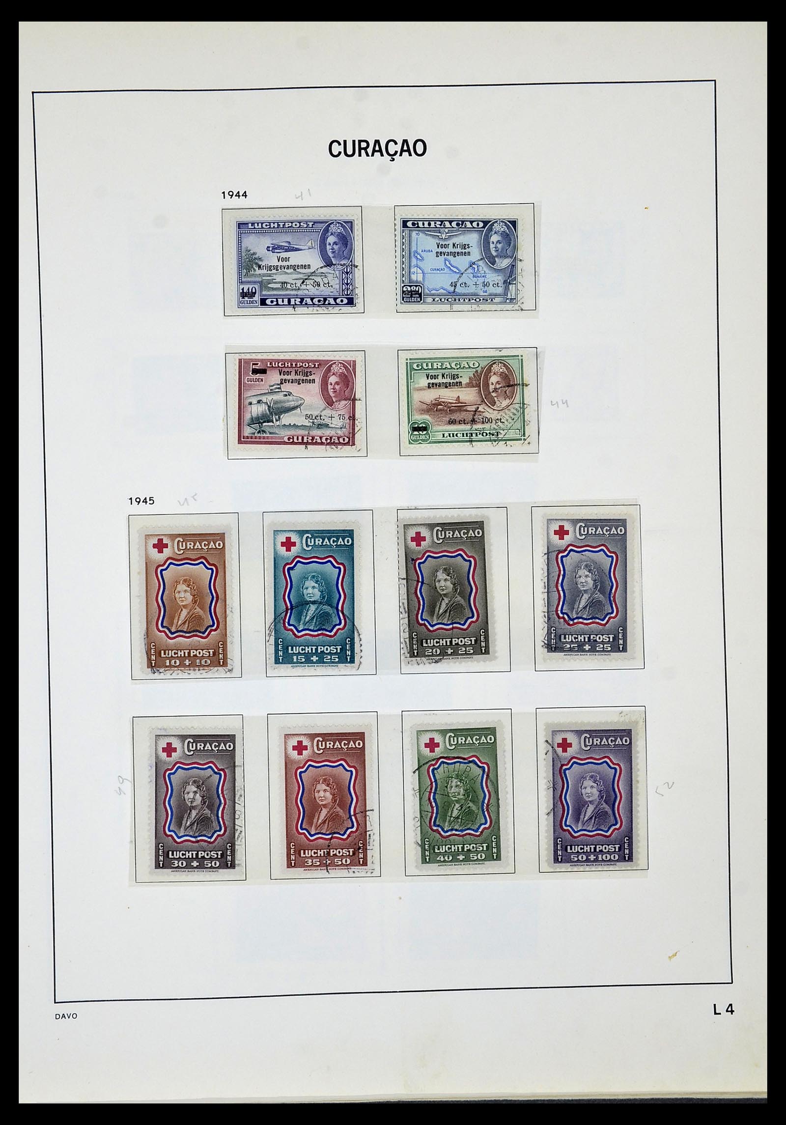 34520 076 - Postzegelverzameling 34520 Overzeese gebiedsdelen 1864-1975.
