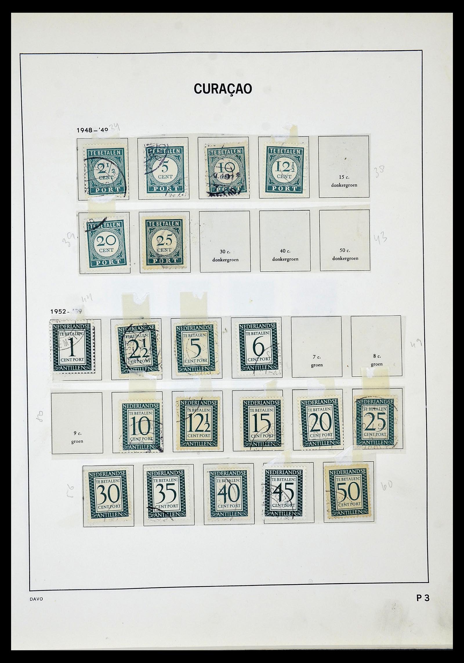 34520 081 - Postzegelverzameling 34520 Overzeese gebiedsdelen 1864-1975.