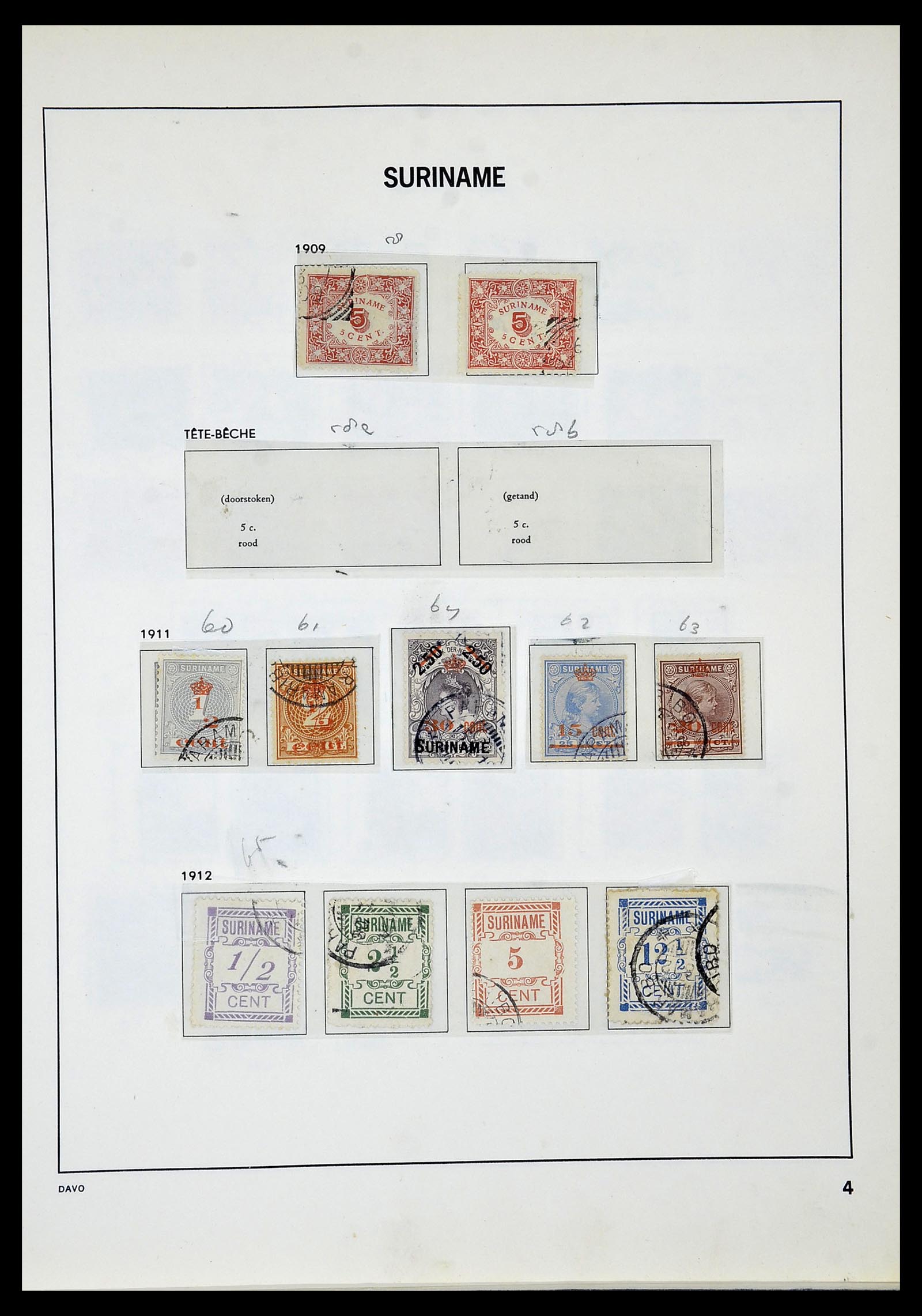 34520 085 - Postzegelverzameling 34520 Overzeese gebiedsdelen 1864-1975.