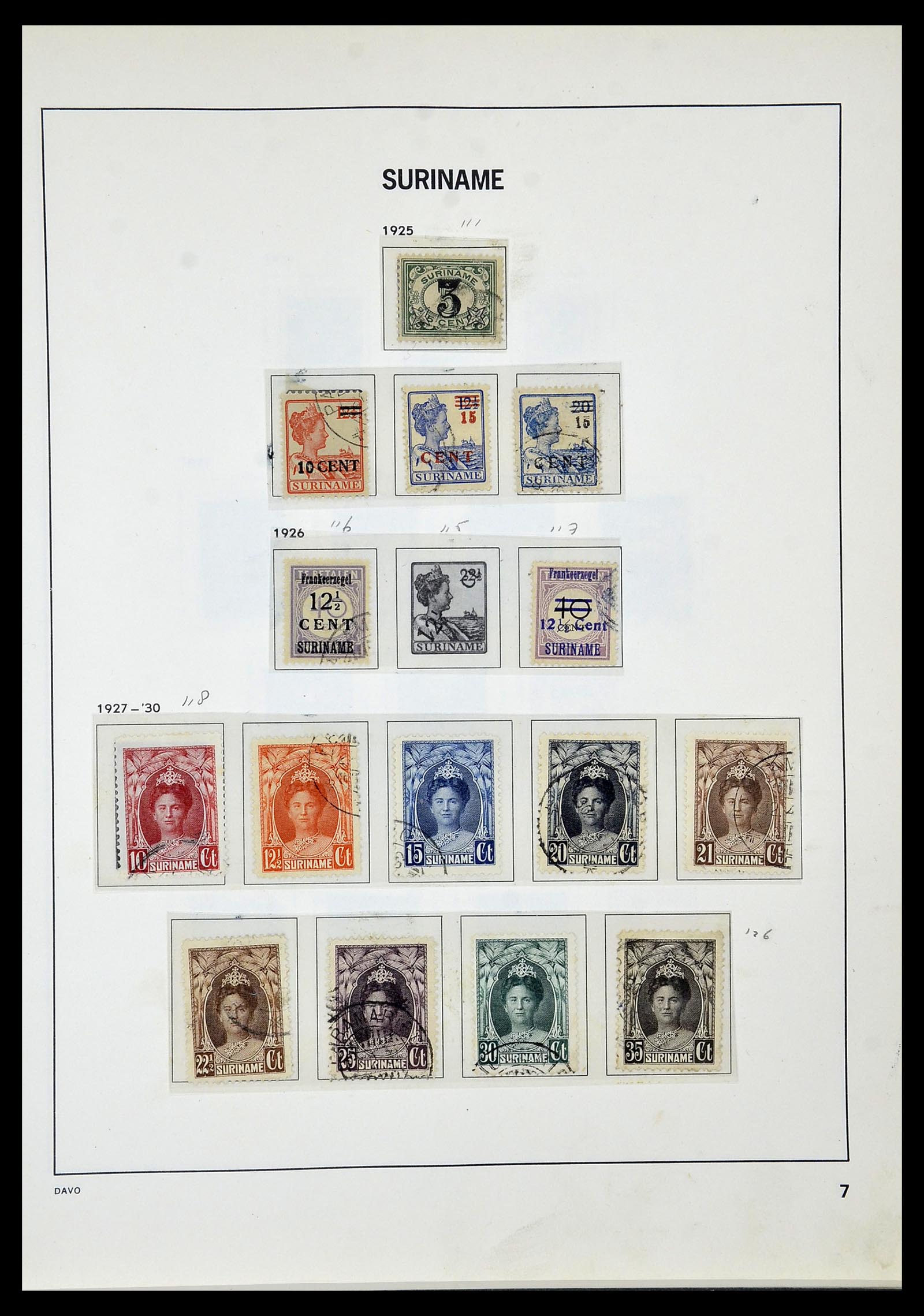 34520 088 - Postzegelverzameling 34520 Overzeese gebiedsdelen 1864-1975.