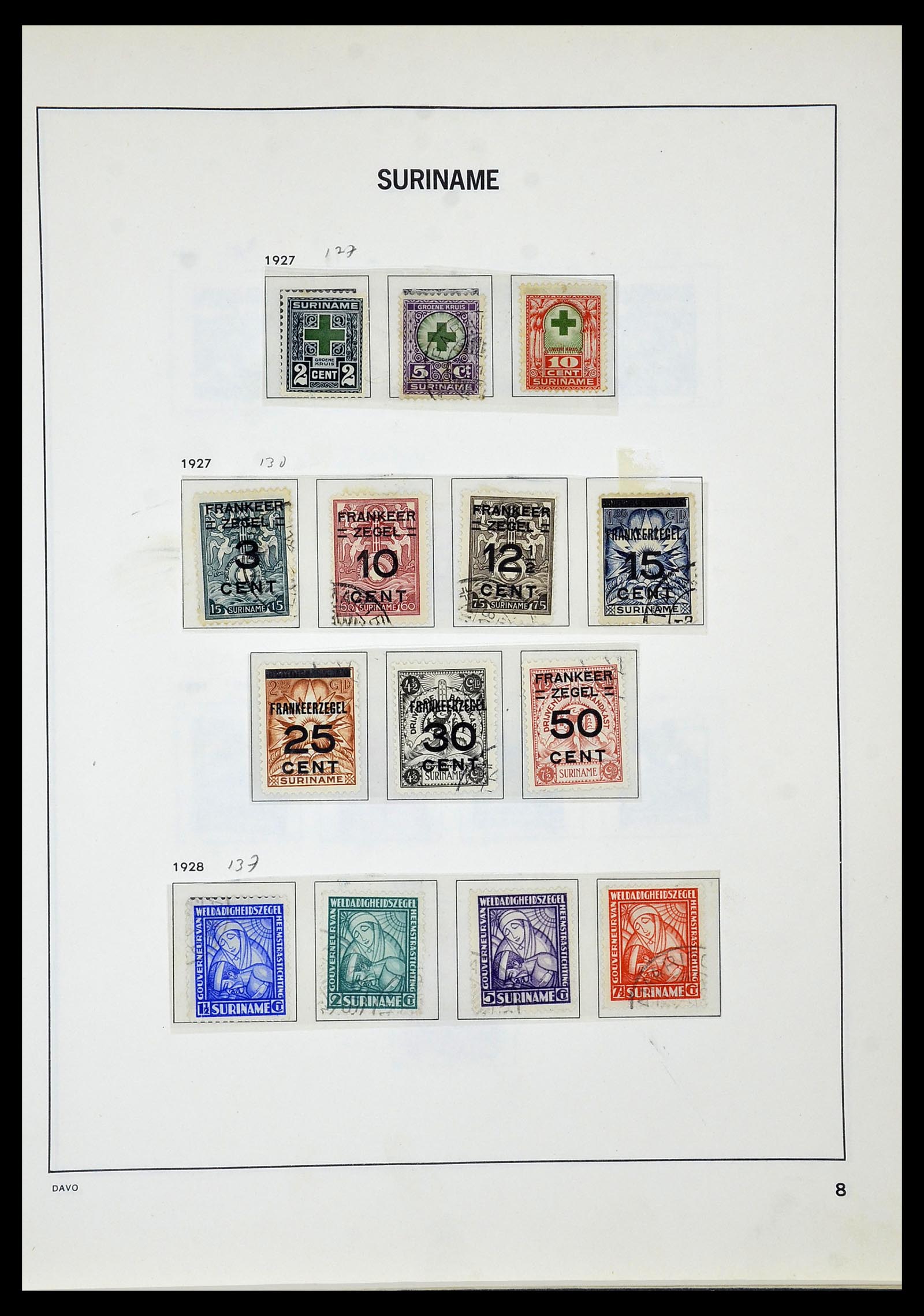 34520 089 - Postzegelverzameling 34520 Overzeese gebiedsdelen 1864-1975.
