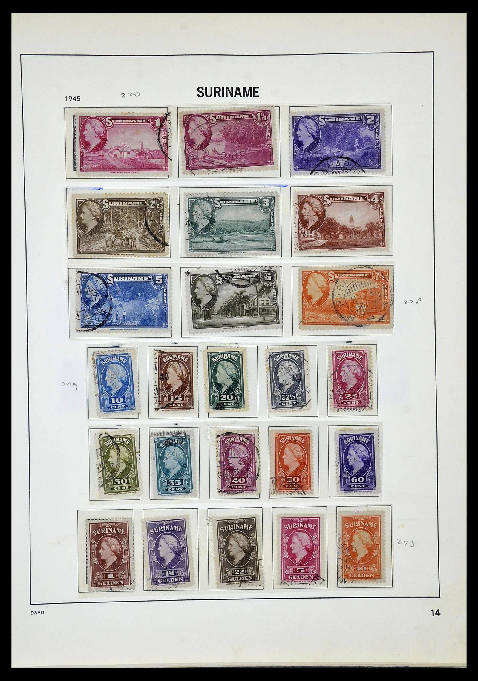 34520 095 - Postzegelverzameling 34520 Overzeese gebiedsdelen 1864-1975.