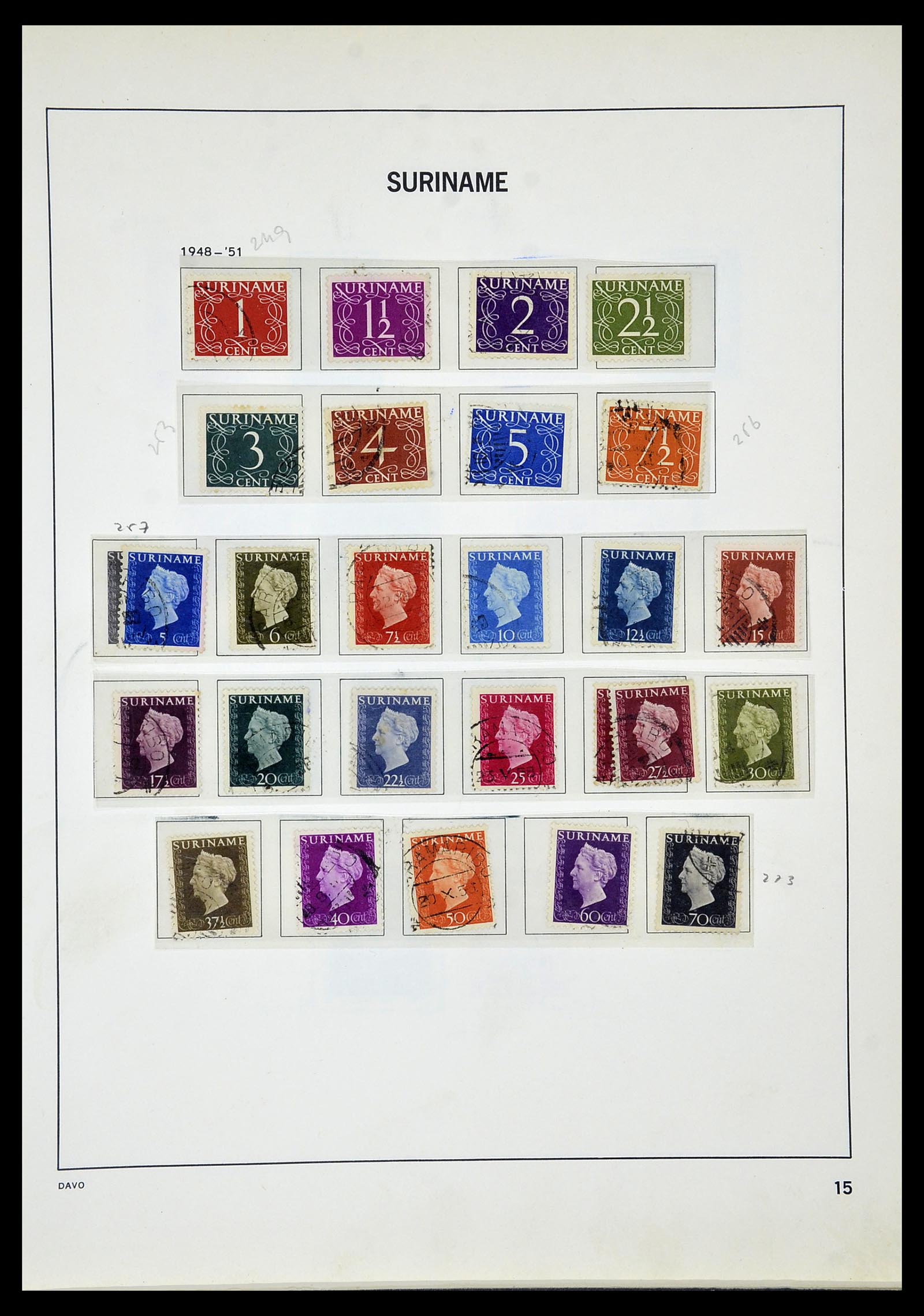 34520 096 - Postzegelverzameling 34520 Overzeese gebiedsdelen 1864-1975.