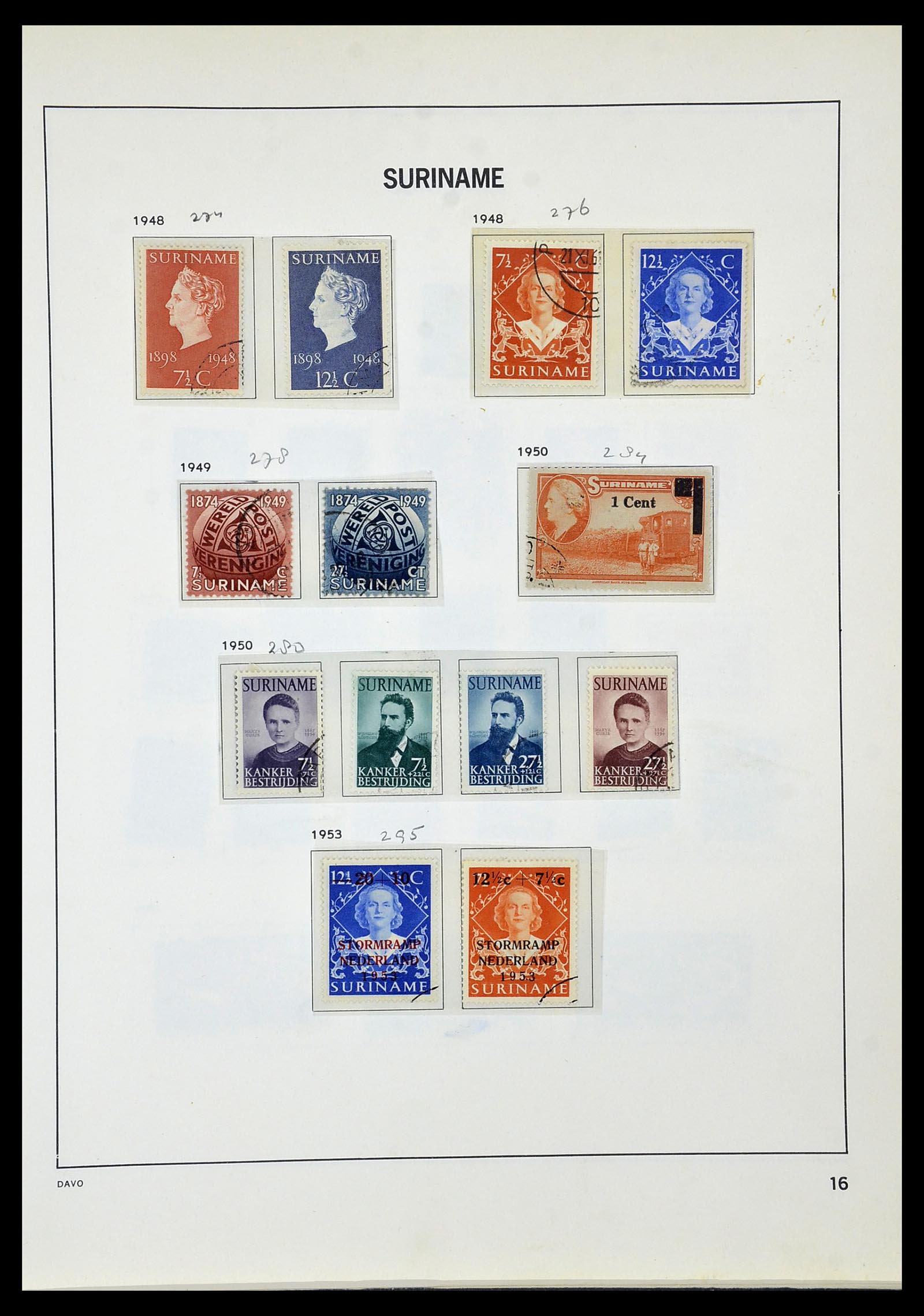 34520 097 - Postzegelverzameling 34520 Overzeese gebiedsdelen 1864-1975.