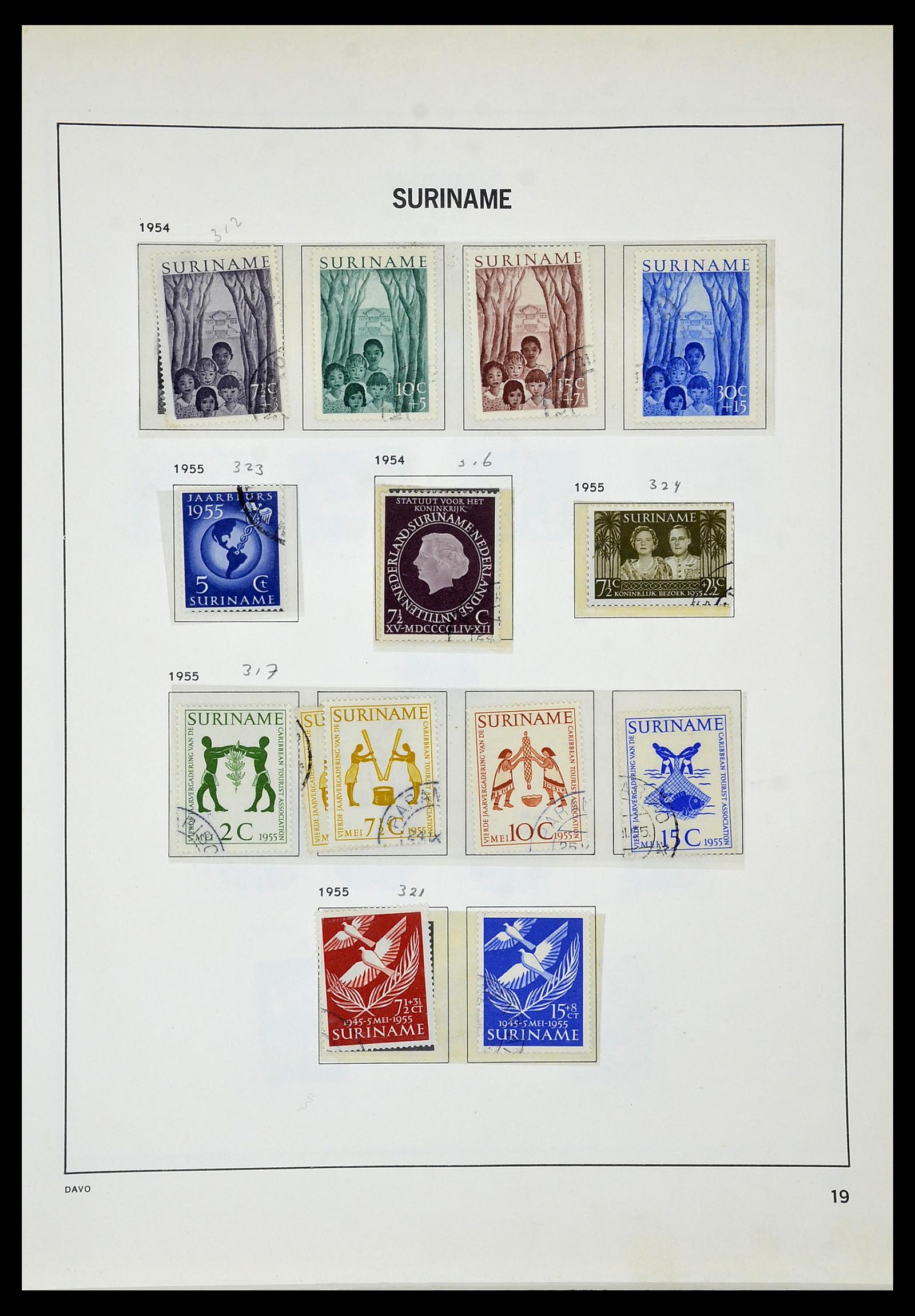 34520 100 - Postzegelverzameling 34520 Overzeese gebiedsdelen 1864-1975.