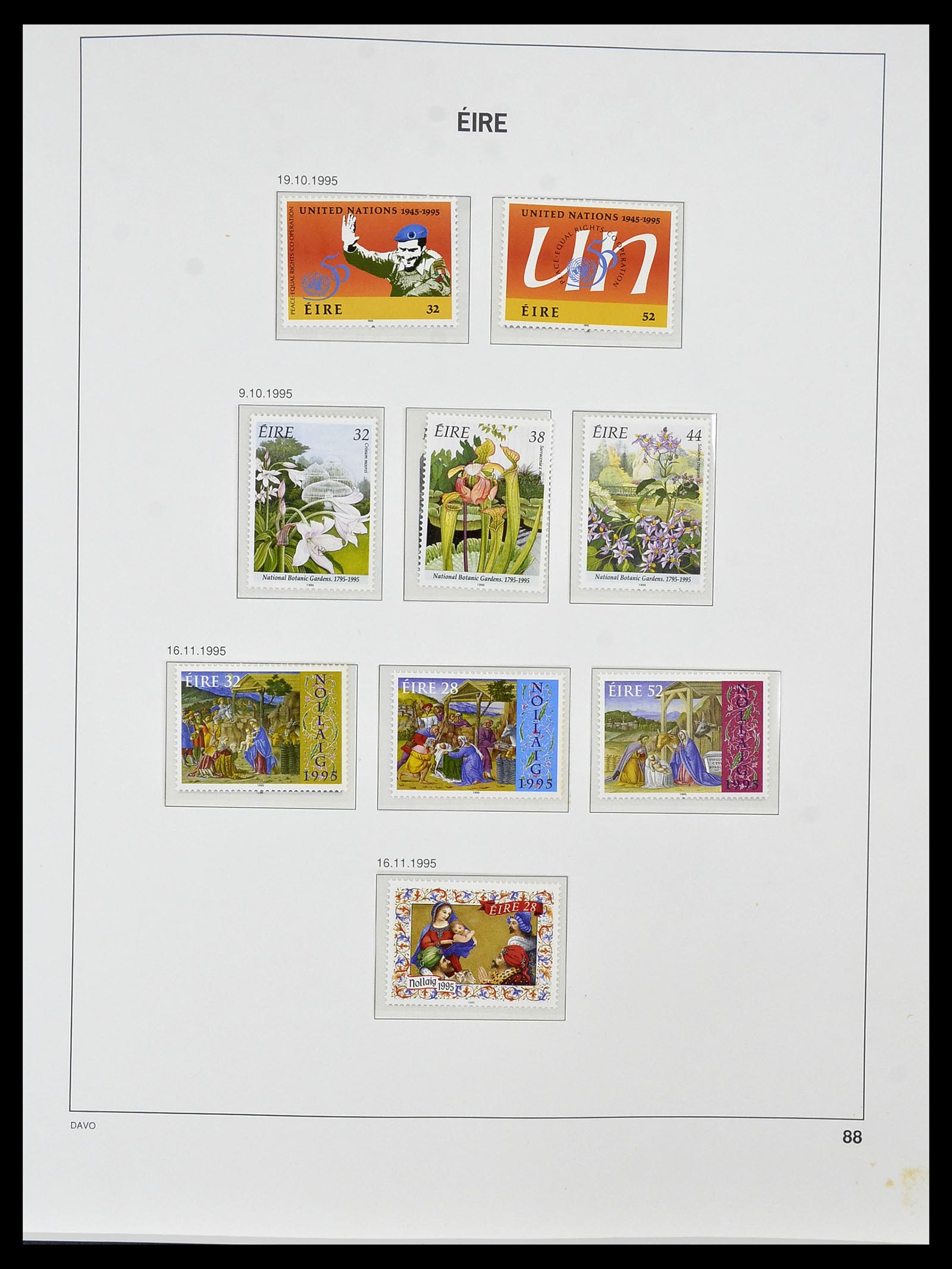 34536 101 - Postzegelverzameling 34536 Ierland 1922-2001.