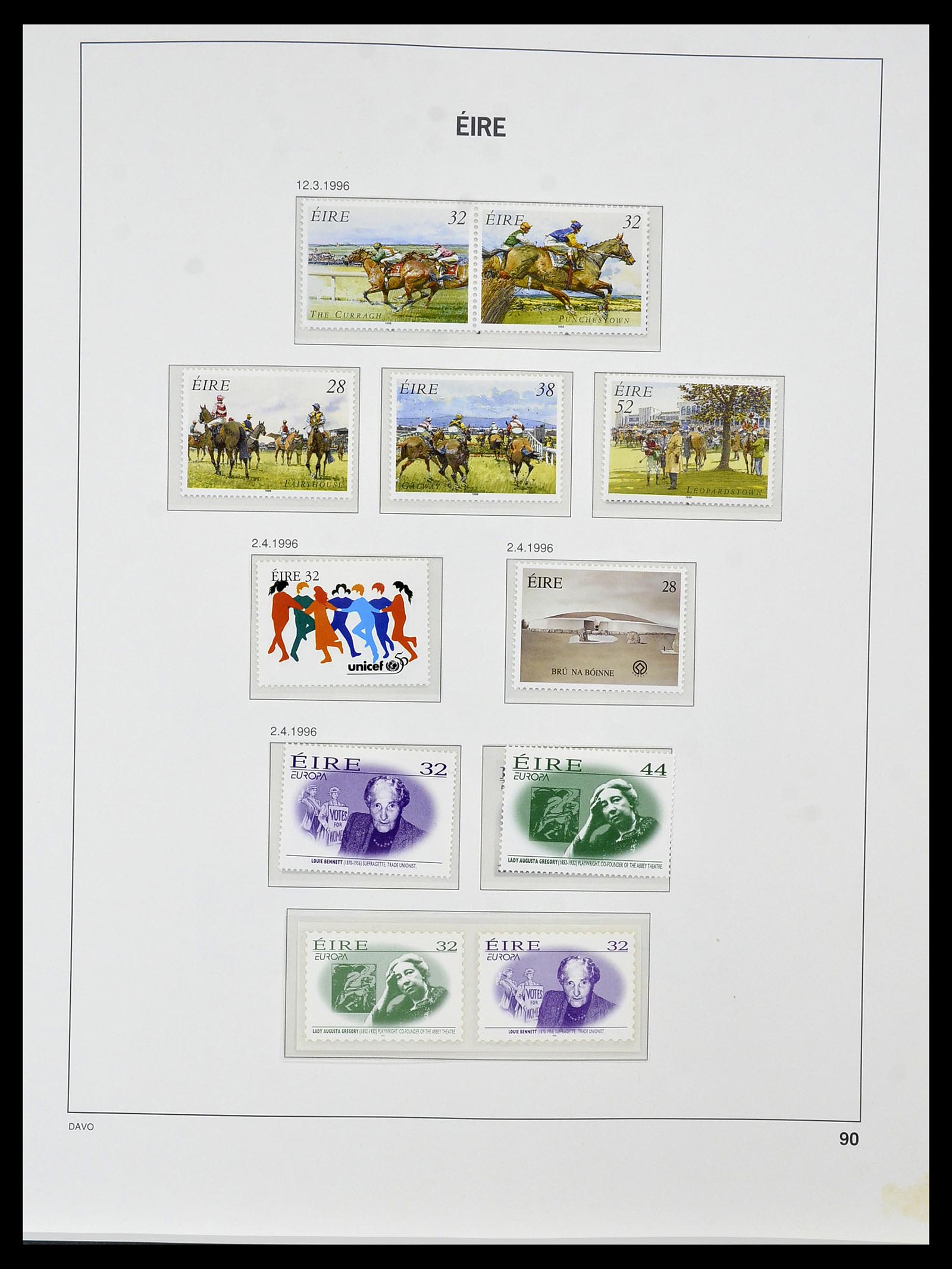 34536 103 - Postzegelverzameling 34536 Ierland 1922-2001.