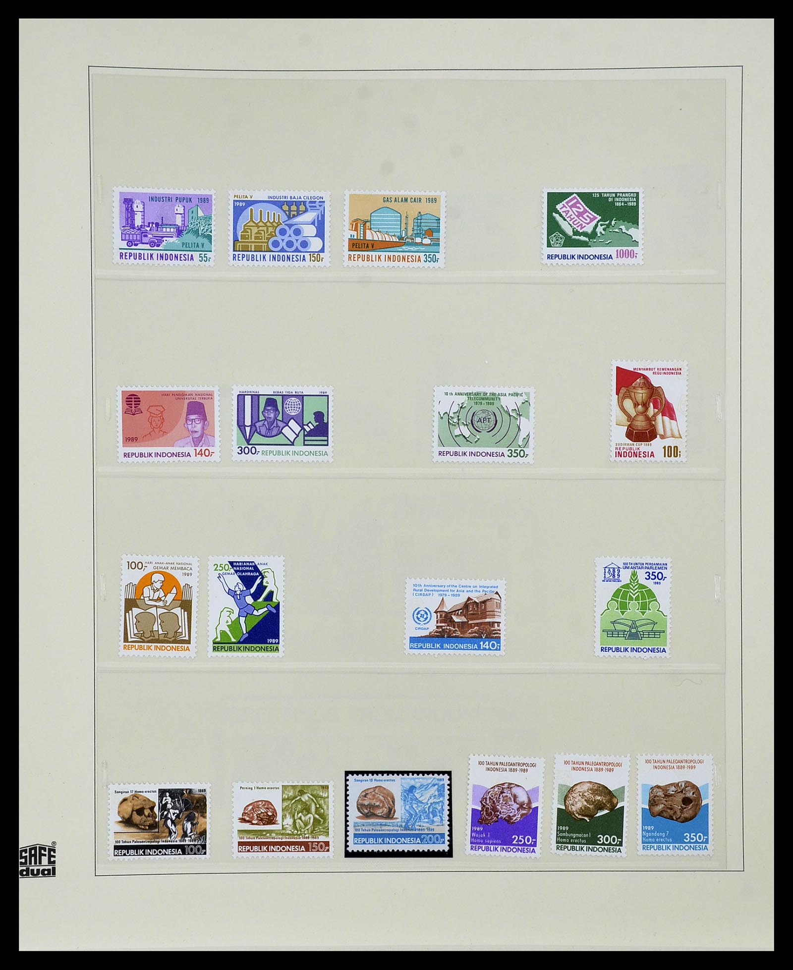 34538 104 - Postzegelverzameling 34538 Indonesië 1951-2005.