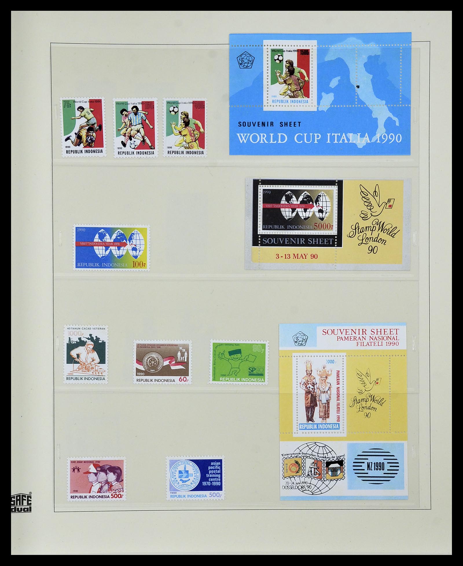 34538 108 - Postzegelverzameling 34538 Indonesië 1951-2005.