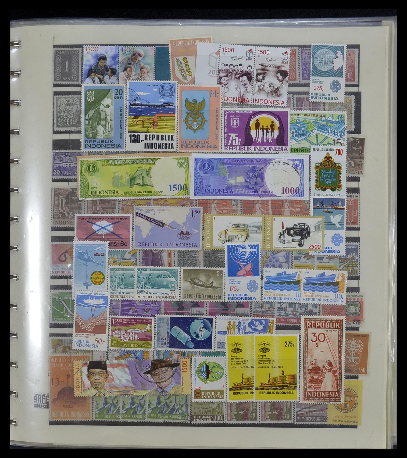 34538 112 - Postzegelverzameling 34538 Indonesië 1951-2005.