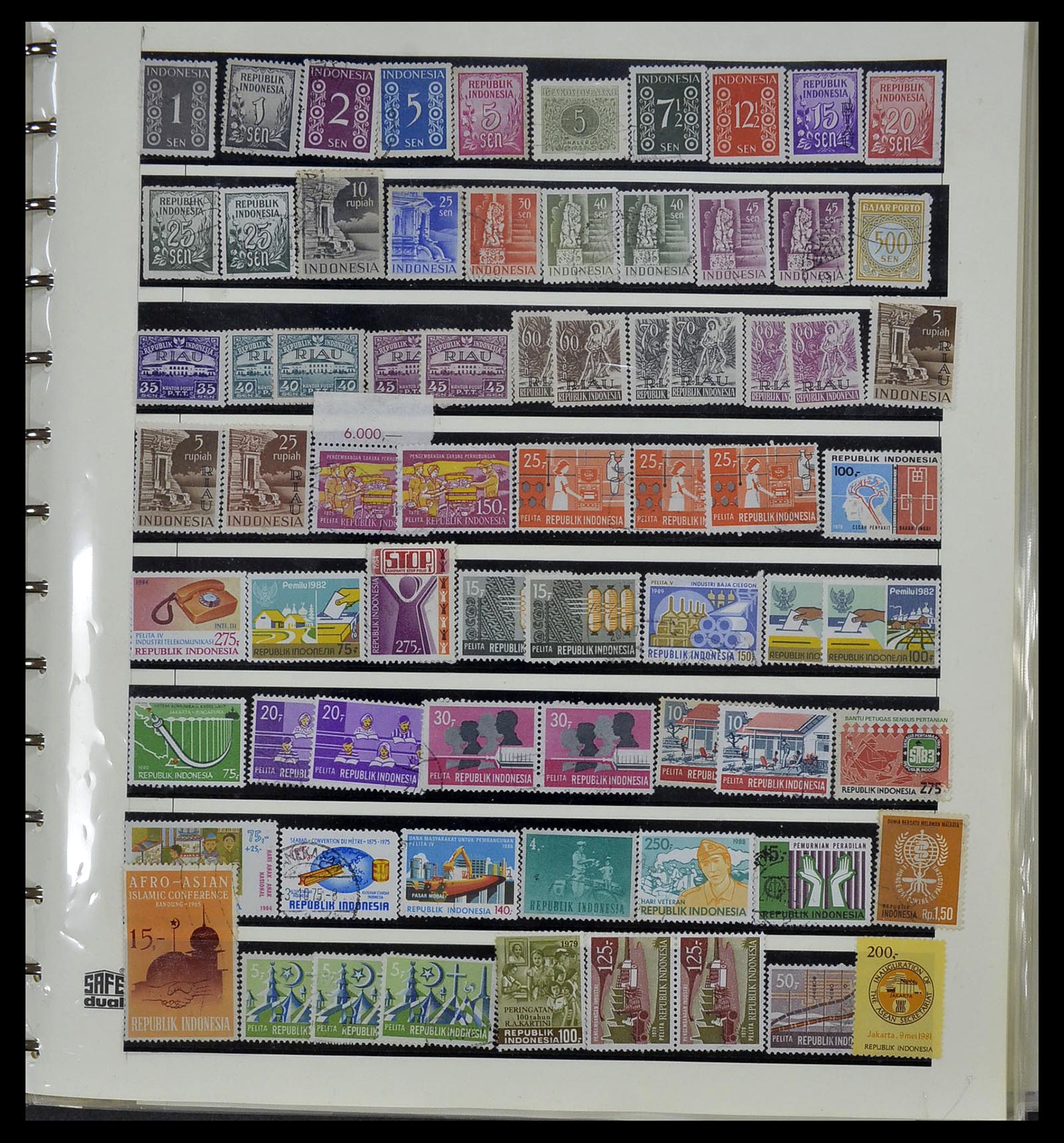 34538 114 - Stamp Collection 34538 Indonesia 1951-2005.