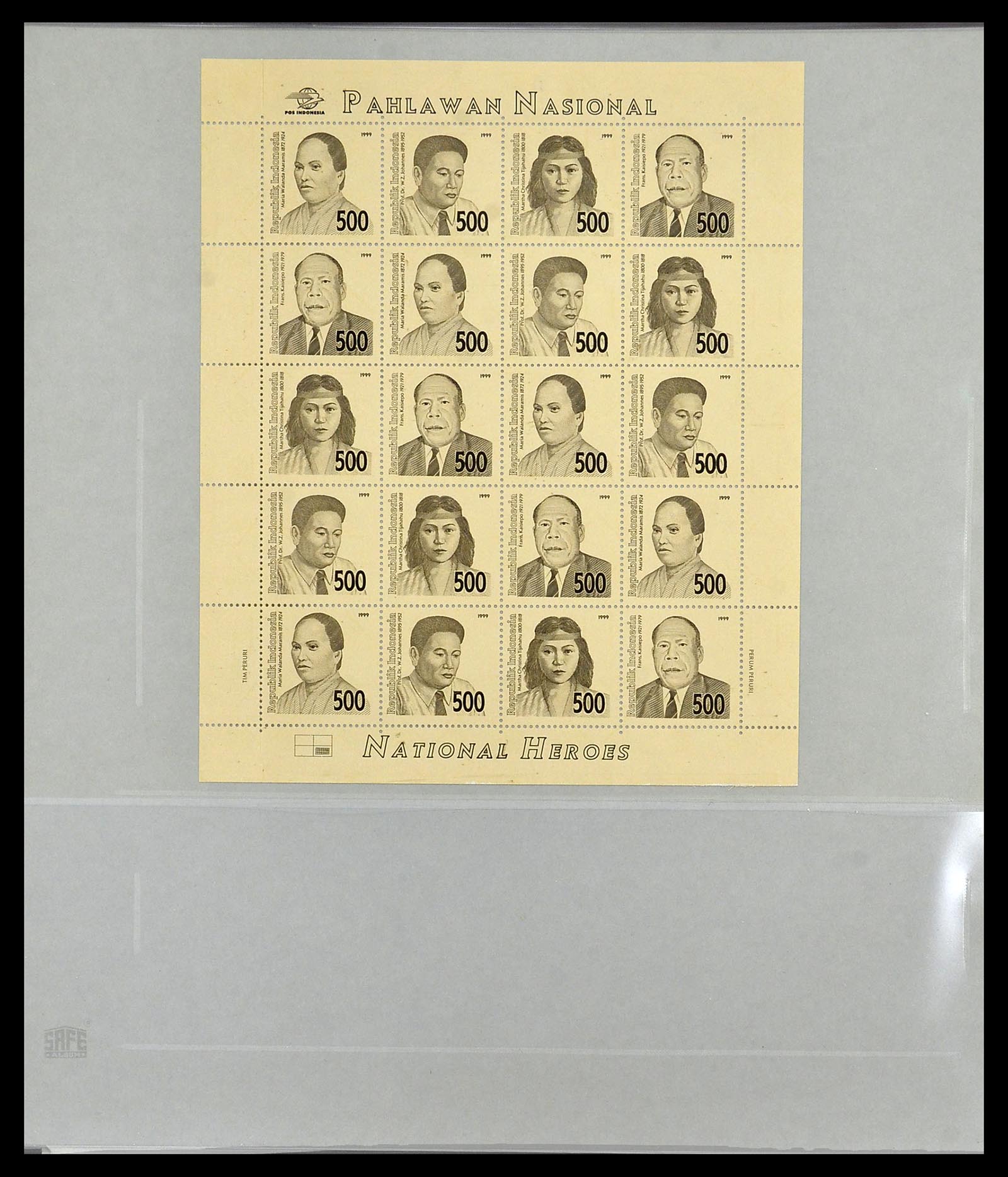 34538 141 - Postzegelverzameling 34538 Indonesië 1951-2005.