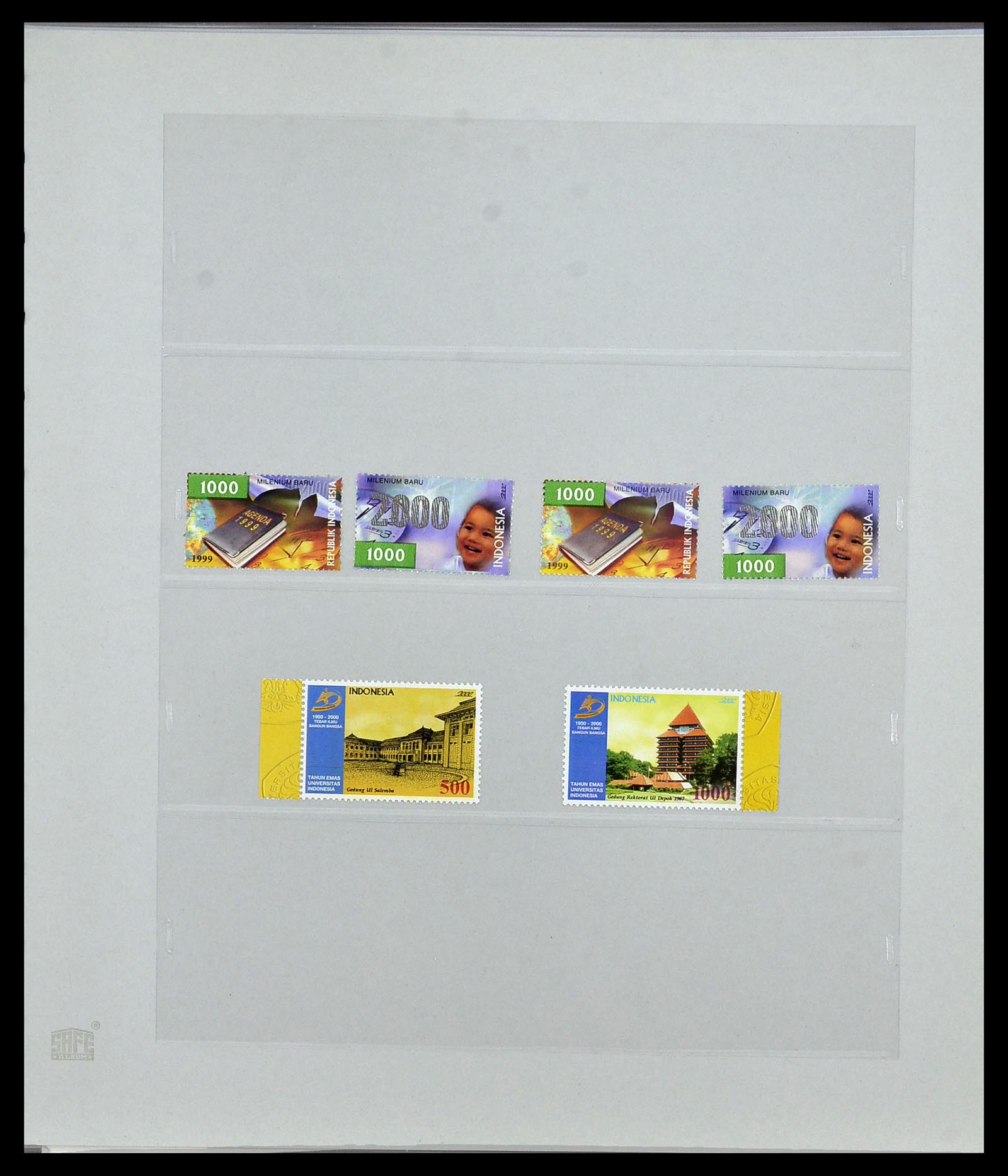 34538 143 - Postzegelverzameling 34538 Indonesië 1951-2005.